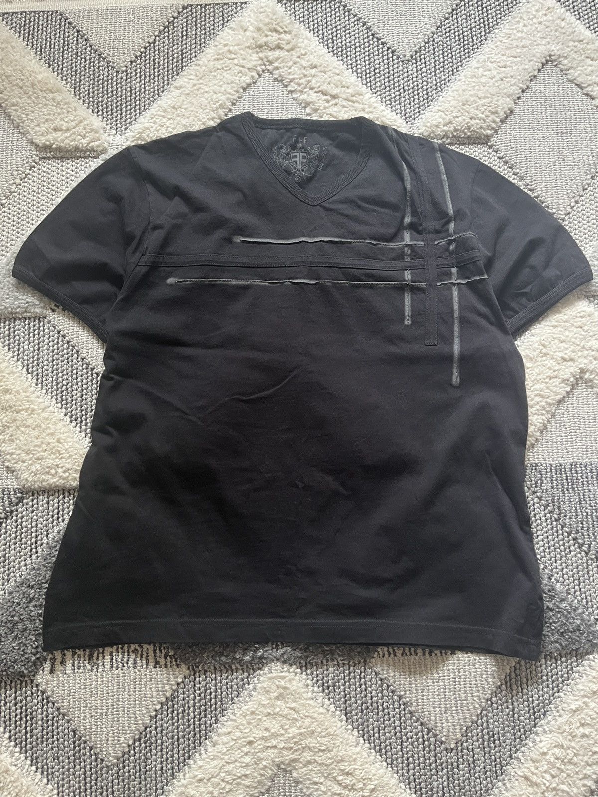 Vintage AVANT GARD VINTAGE F+F T SHIRT Size US XL / EU 56 / 4 - 1 Thumbnail