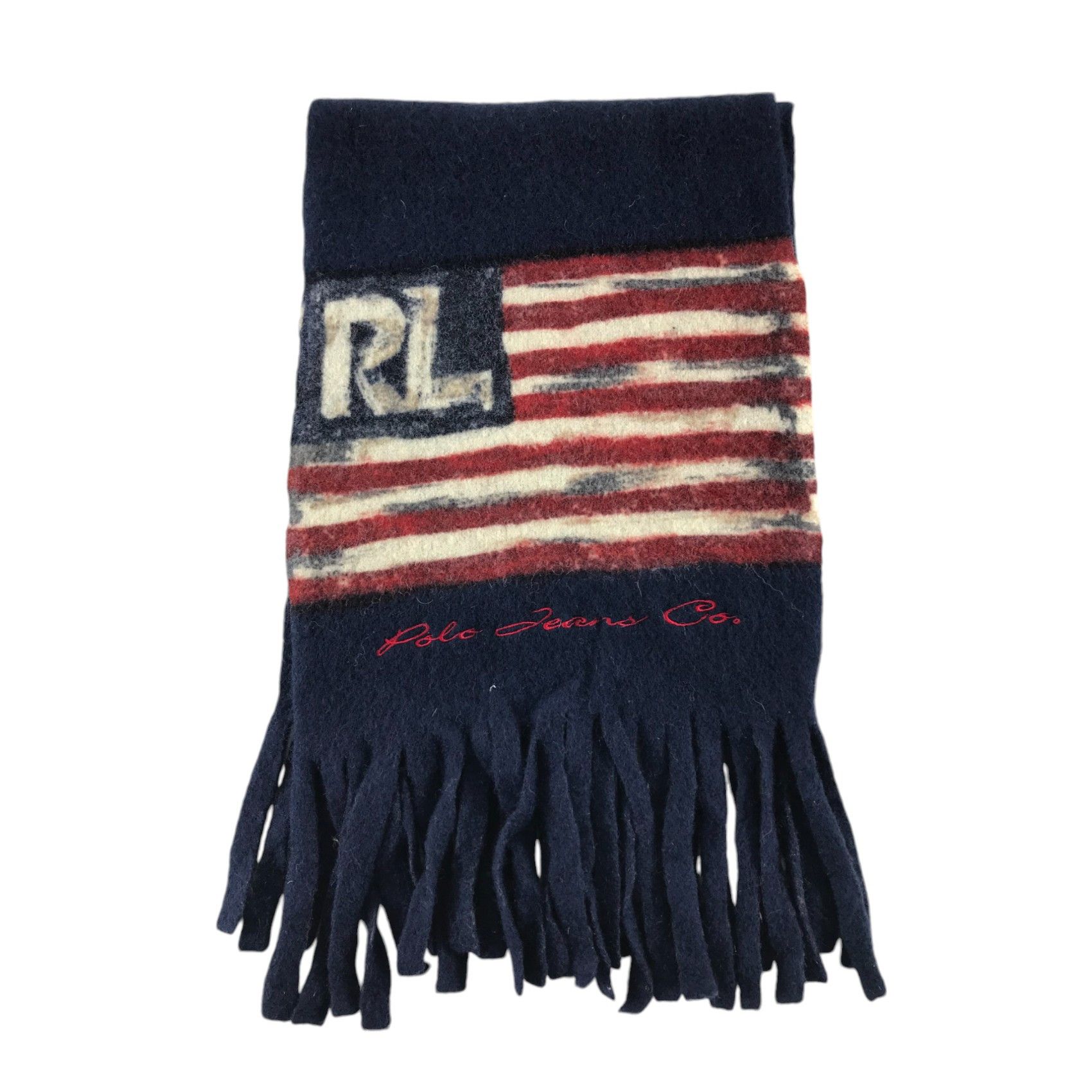 Polo Ralph Lauren × Vintage Polo Ralph Lauren Scarf / Muffler / Neckwear - WW3098 Size ONE SIZE - 2 Thumbnail