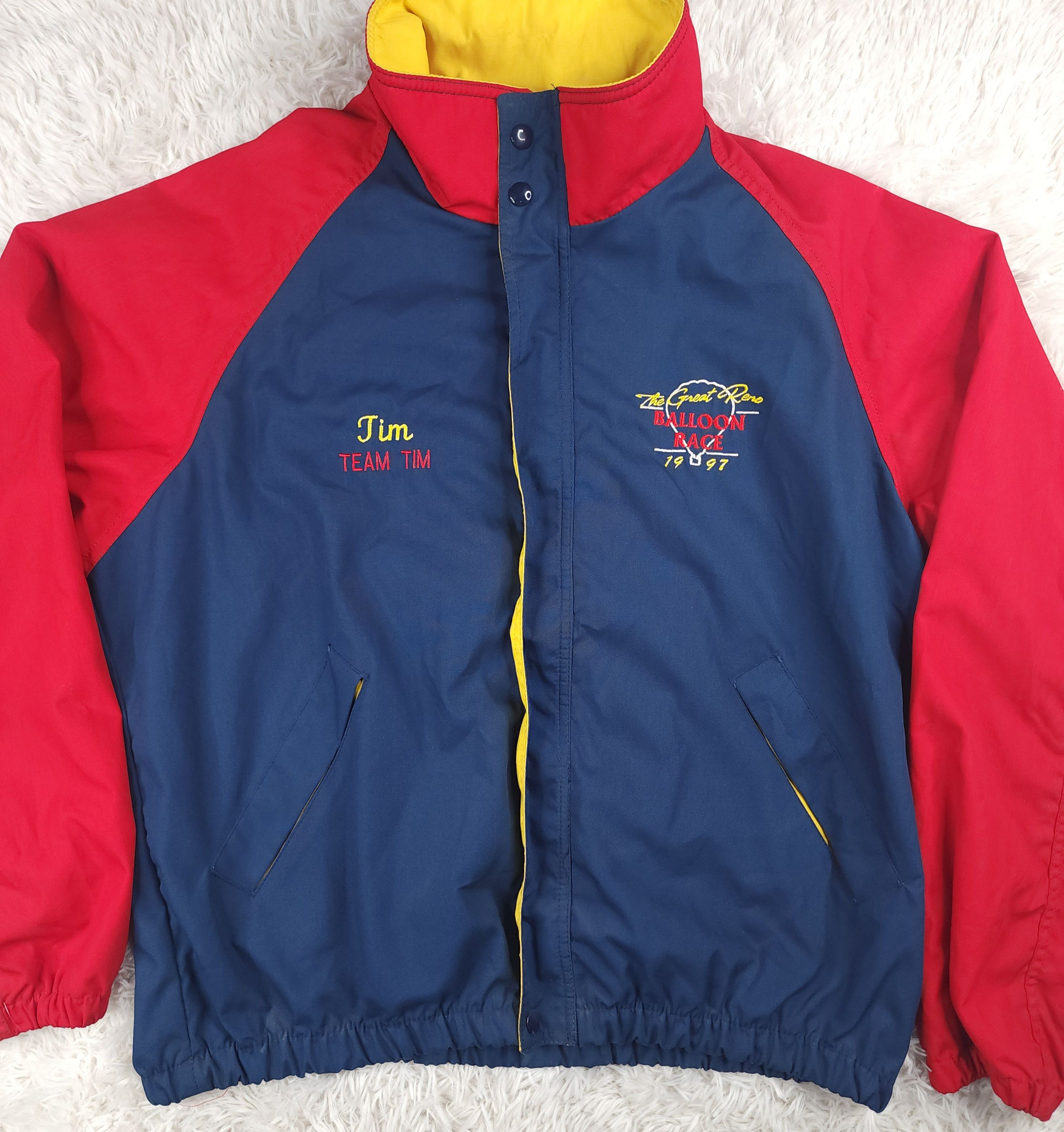 Dunbrooke Vintage 1997 The great Reno balloon race windbreaker jacket Size US L / EU 52-54 / 3 - 4 Thumbnail