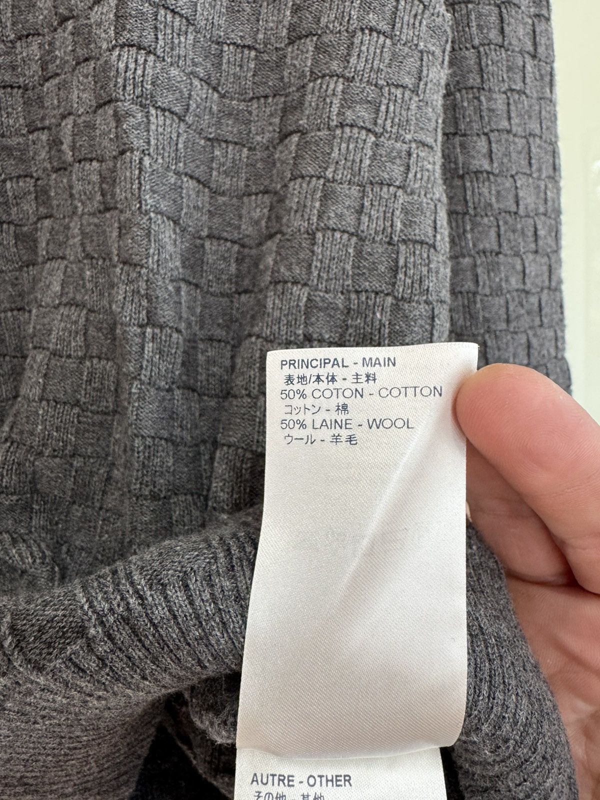 Louis Vuitton Louis Vuitton Damier Crew Neck Sweater LV Monogram Sweater Size US S / EU 44-46 / 1 - 15 Thumbnail