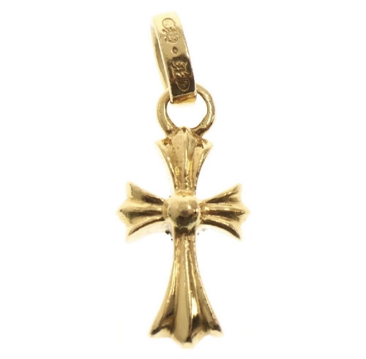Chrome Hearts CHROME HEARTS 22K Baby Fat After Diamond Charm Necklace Size ONE SIZE - 2 Thumbnail