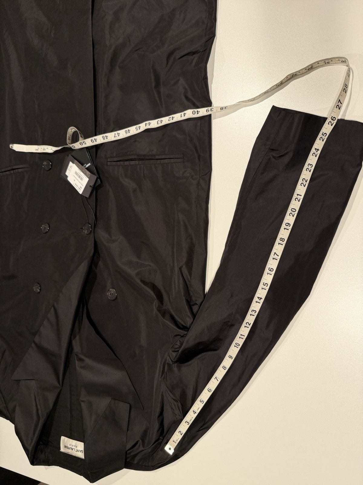 Saint Laurent Paris Saint Laurent men’s 2023 silk coat. 52/42. $4900 Size US L / EU 52-54 / 3 - 4 Thumbnail
