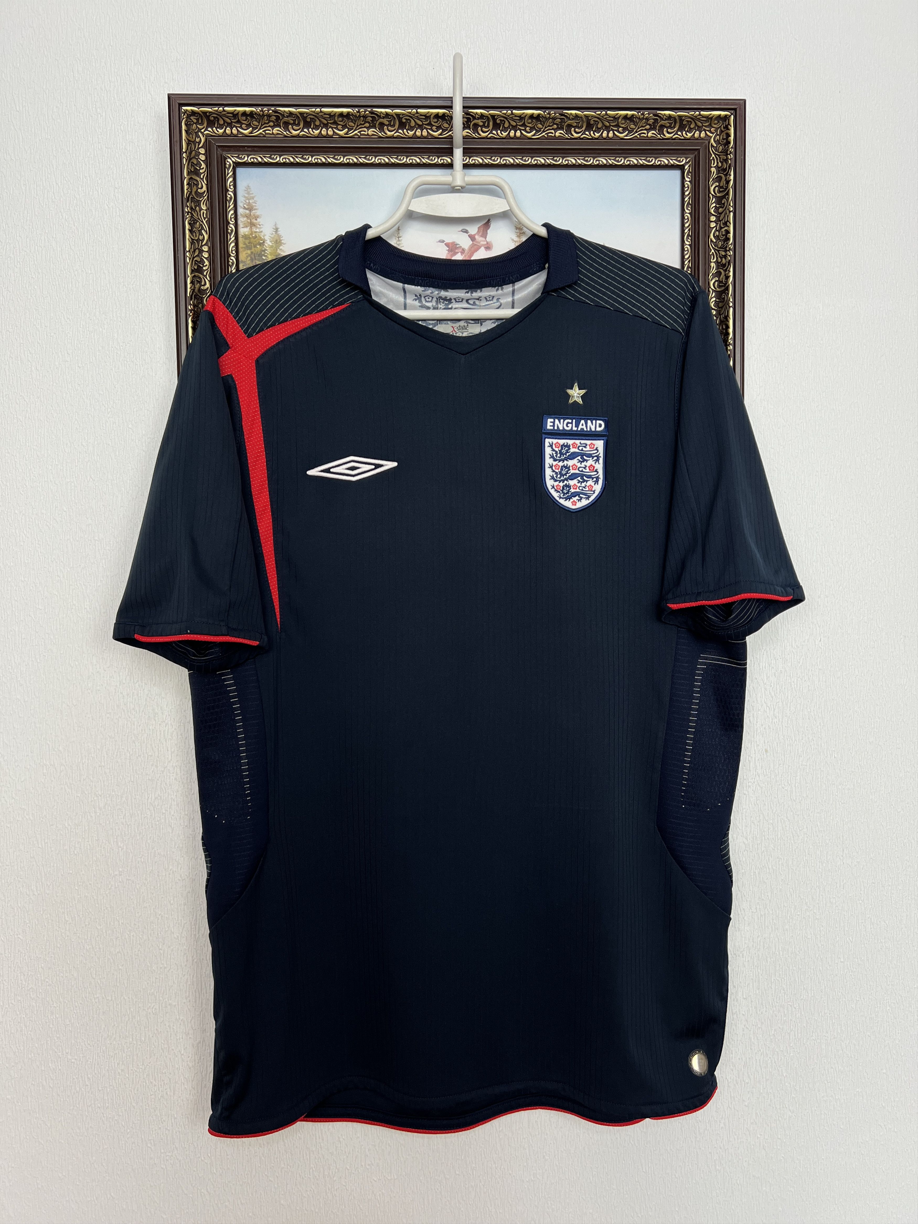 England Third football shirt 2005 Soccer Umbri Jersey Trikot