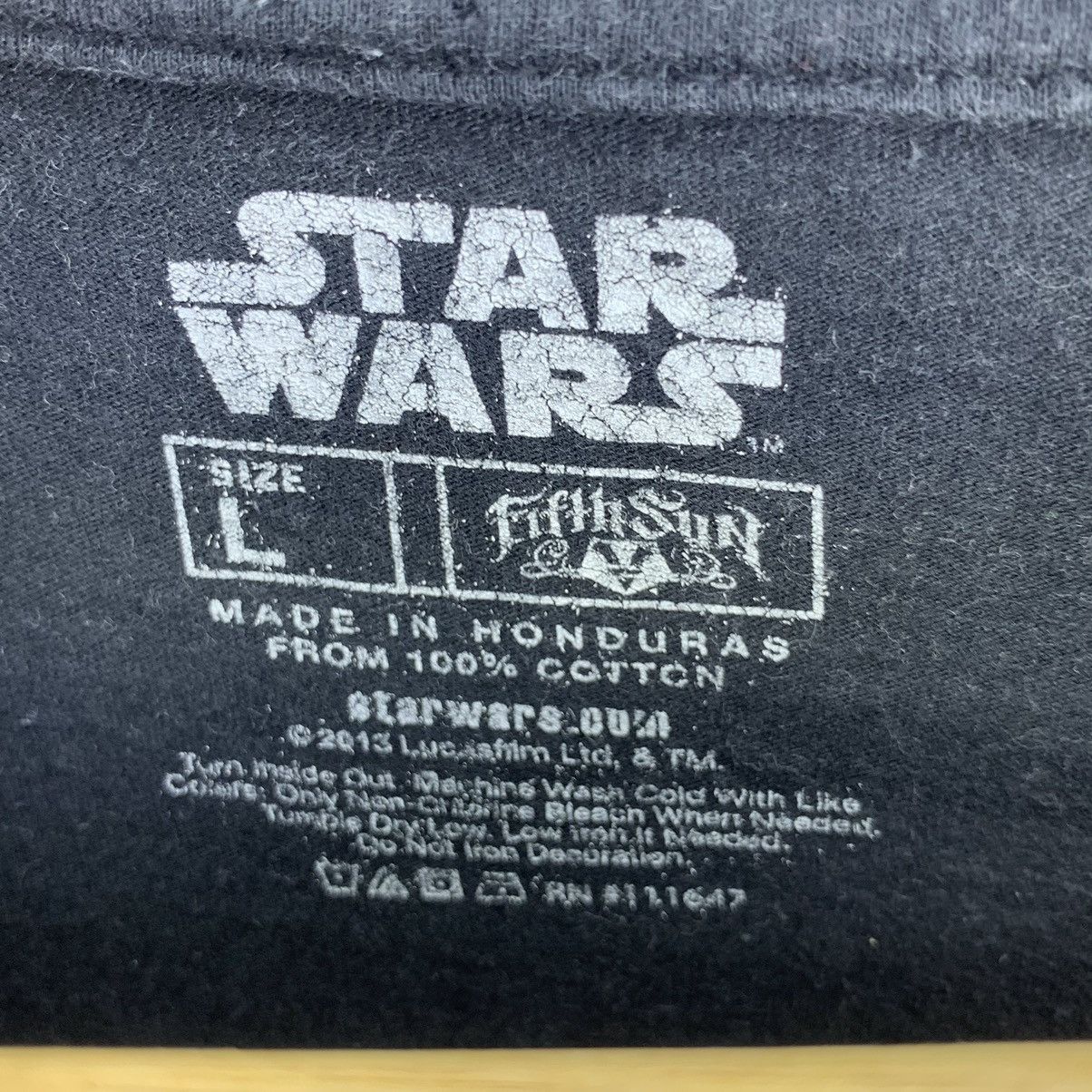 Star Wars Y2K Star Wars Millenium Falcon Blueprint Tshirt Size US L / EU 52-54 / 3 - 9 Thumbnail