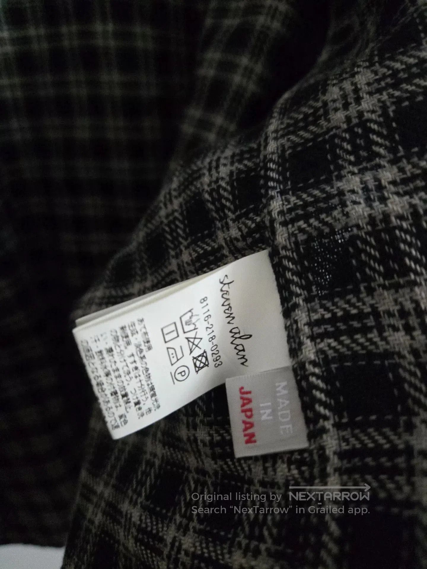 Steven Alan Steven Alan Black Brown Plaid Shirt. Size US L / EU 52-54 / 3 - 5 Thumbnail