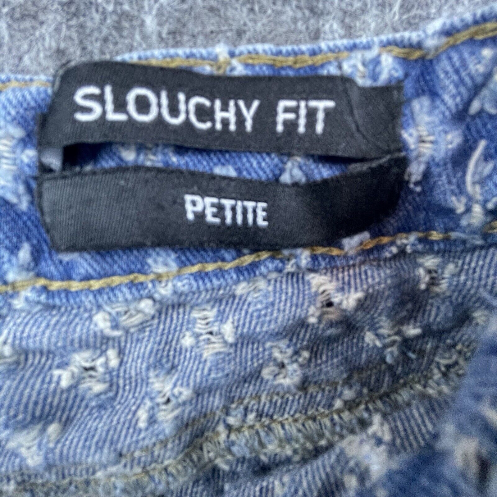 Jaded London Jaded London Jeans Womens 26 Wide Slouchy Petite Distressed Size 26" / US 2 / IT 38 - 9 Thumbnail