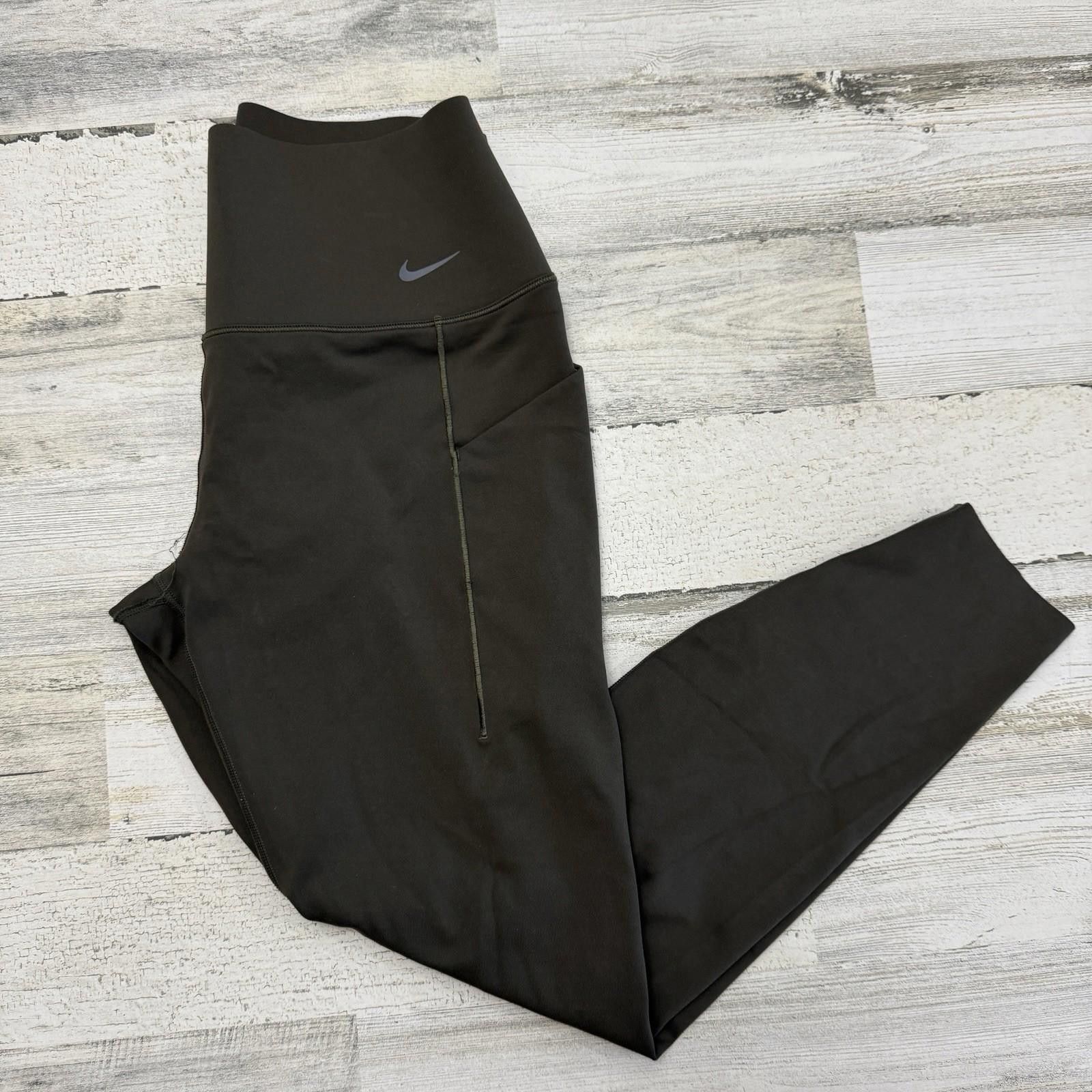 Nike Forest Green Dri Fit Nike Legging Large Size 36" / US 14 / IT 50 - 1 Thumbnail