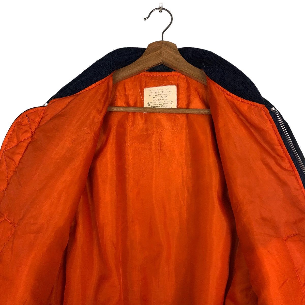 Japanese Brand 🔥RiotRiot Vintage Aviators Fly Bomber Jacket Military Tiger Size US L / EU 52-54 / 3 - 14 Thumbnail