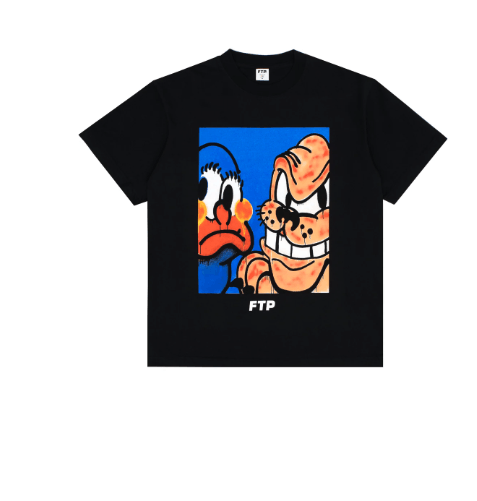 Fuck The Population FTP + SLAWN DOG TEE - BLACK - 2XL Size US XXL / EU 58 / 5 - 1 Thumbnail