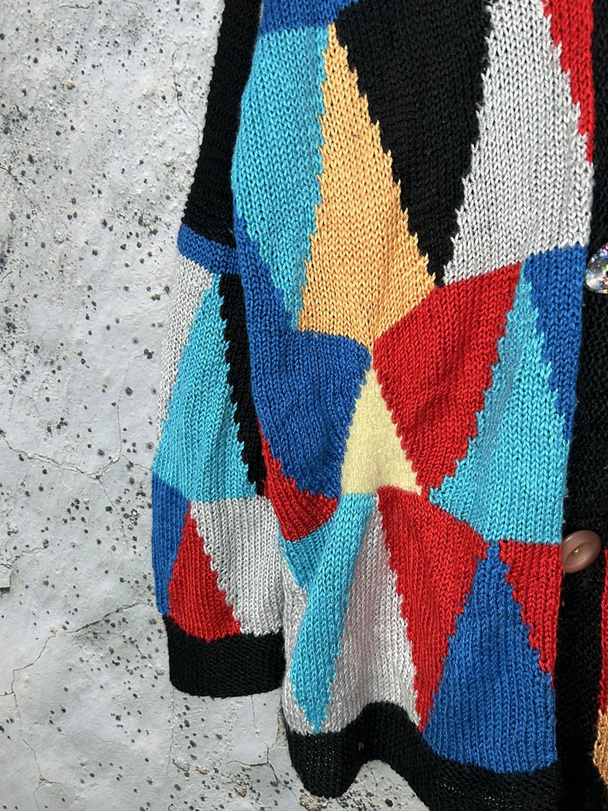 Vintage Vintage Avant Grade Hand Made Japanese Cardigan Sweater Size US M / EU 48-50 / 2 - 4 Thumbnail