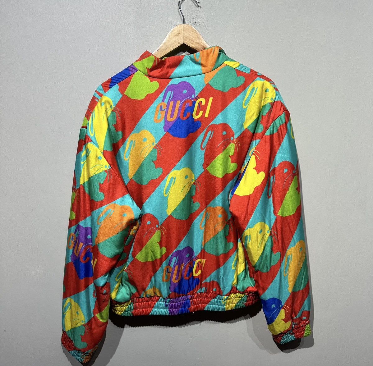 Gucci Gucci Bunny Print Zip Jacket Size US S / EU 44-46 / 1 - 13 Thumbnail