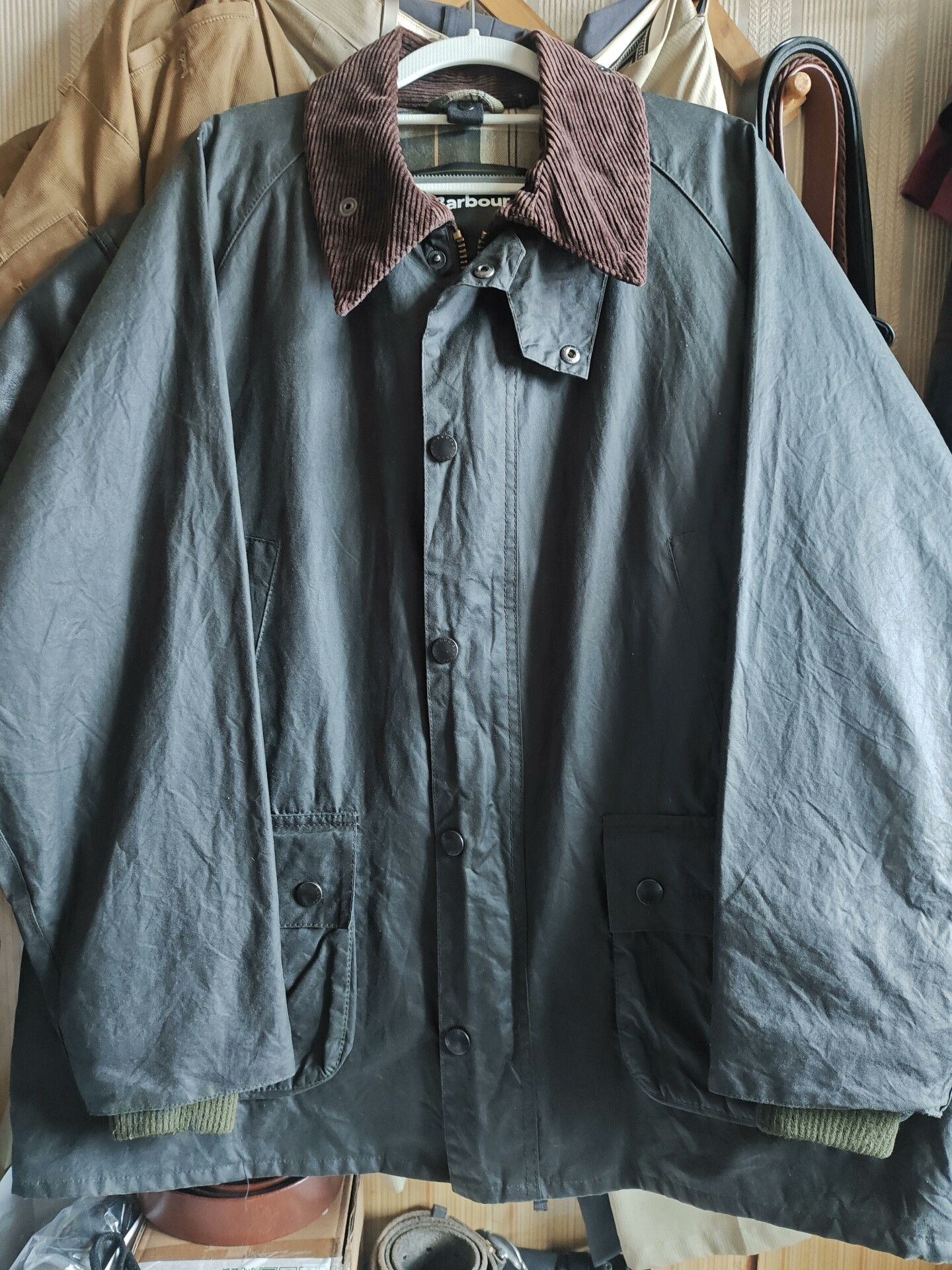 Barbour Barbour Bedale Waxed Jacket Size US XS / EU 42 / 0 - 1 Thumbnail