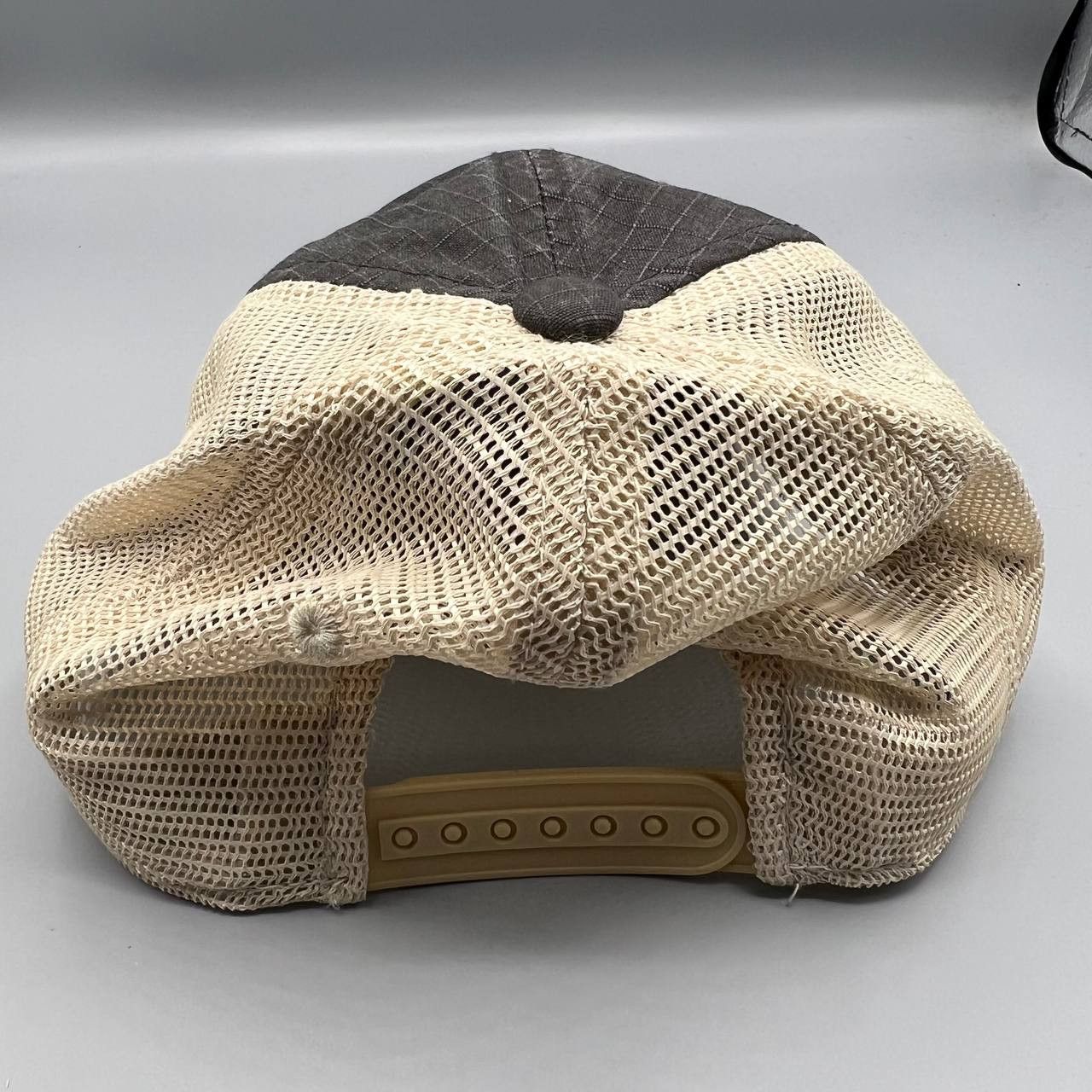 Other Violife Trucker Hat Men Black Beige J.America Snap Back Cap Size ONE SIZE - 2 Thumbnail