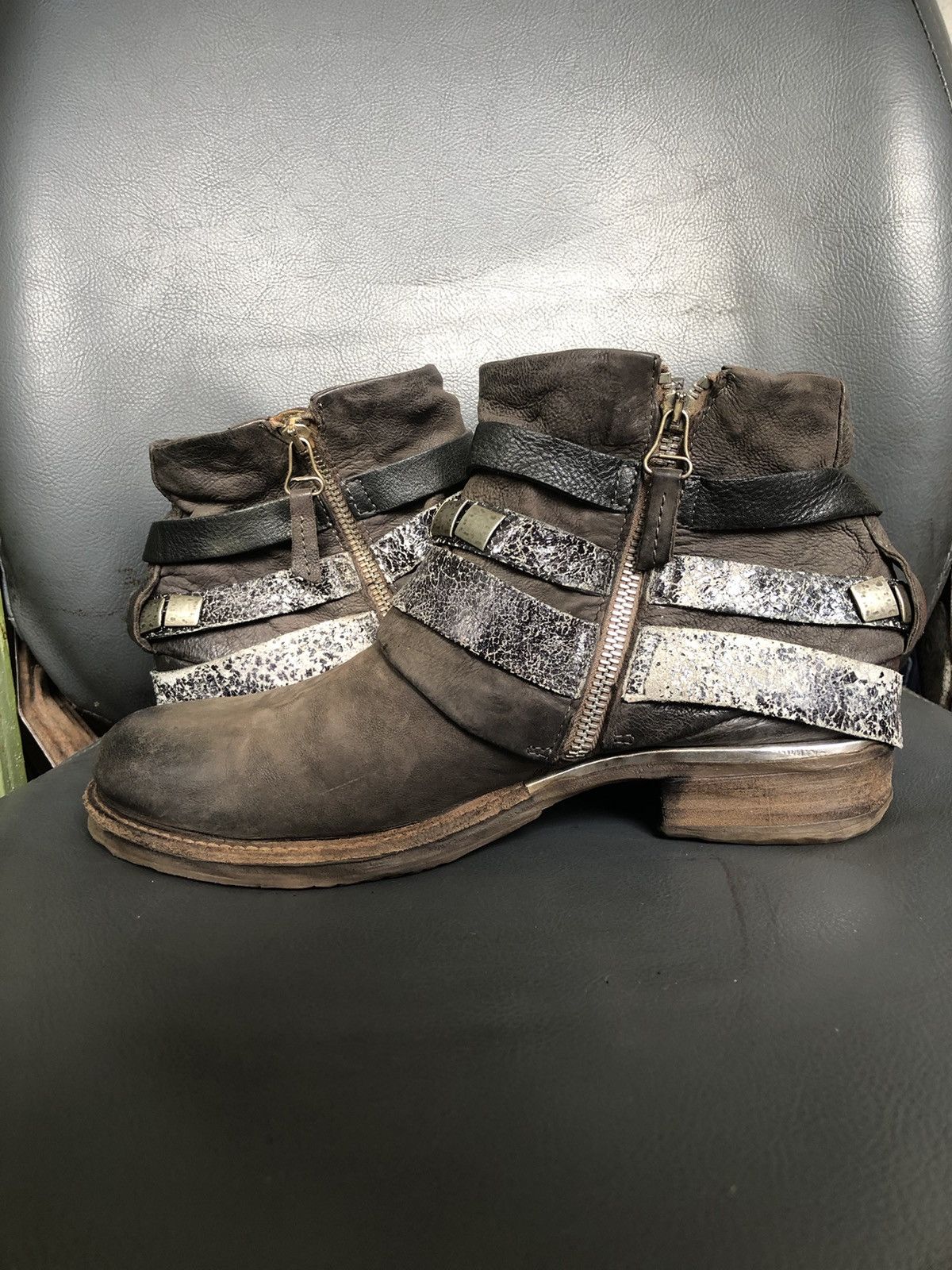 A.S.98 A.S 98 Grey Clafskin Leather Women’s Boots Size 41 Size US 9.5 / IT 39.5 - 6 Thumbnail