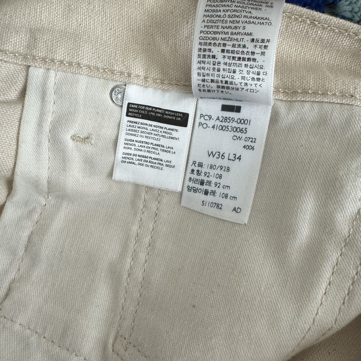 Levi's × Reese Cooper Reese Cooper x Levi's Straight Fit Duck Canvas Pants sz 36 Size US 37 - 9 Thumbnail