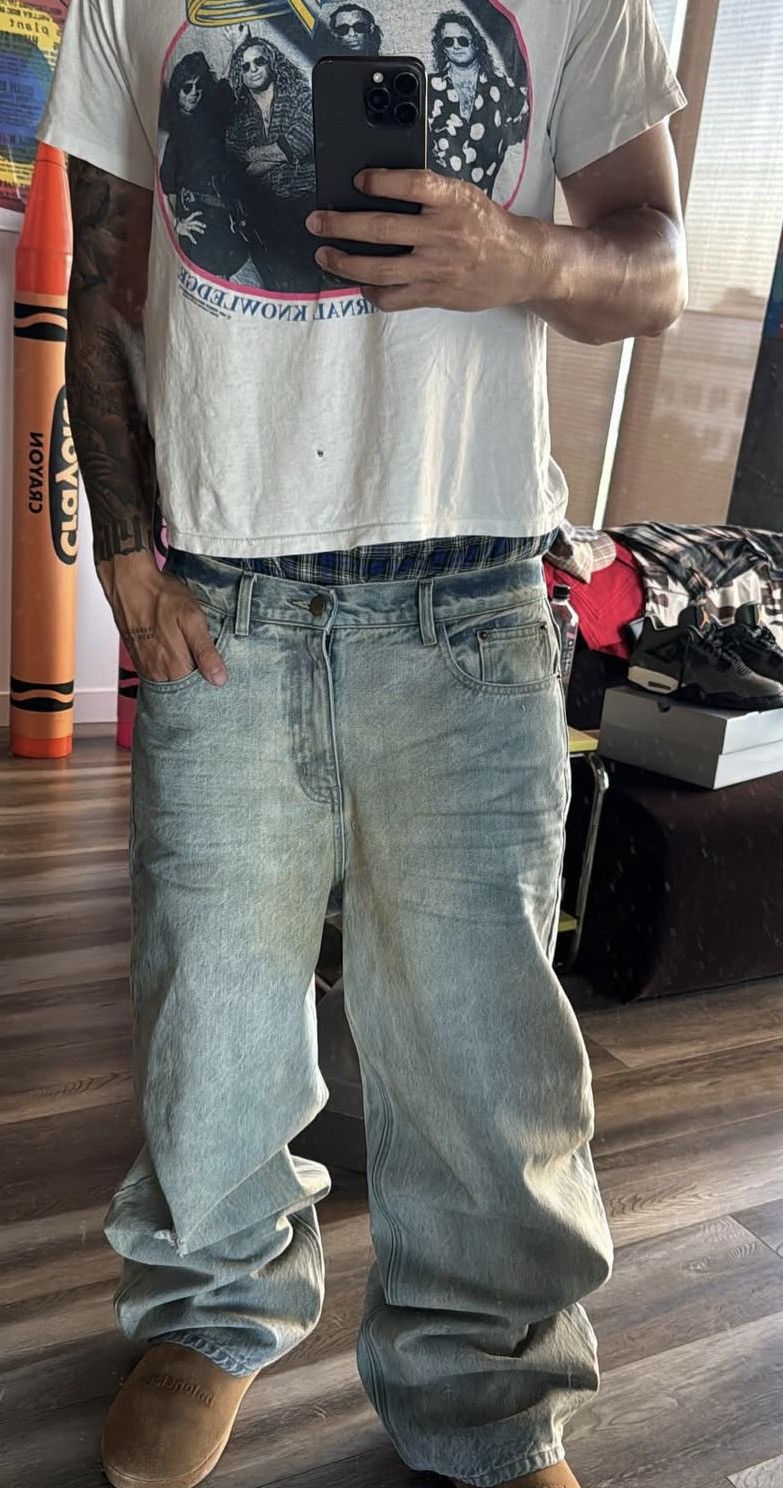 Other Hidden Season Baggy Dirty Denim Size US 30 / EU 46 - 6 Thumbnail