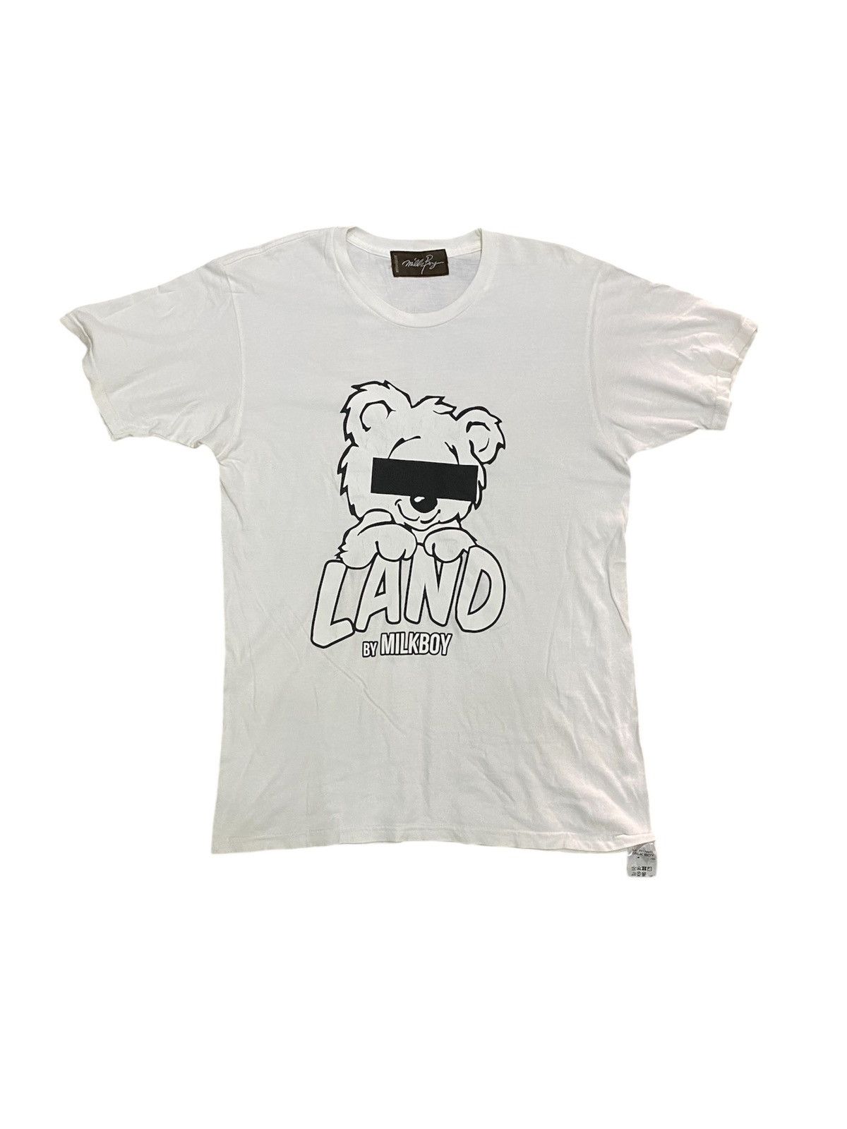Beauty Beast × Hysteric Glamour × Japanese Brand SS17 Milkboy Punk bear Land staff tee Size US M / EU 48-50 / 2 - 1 Thumbnail