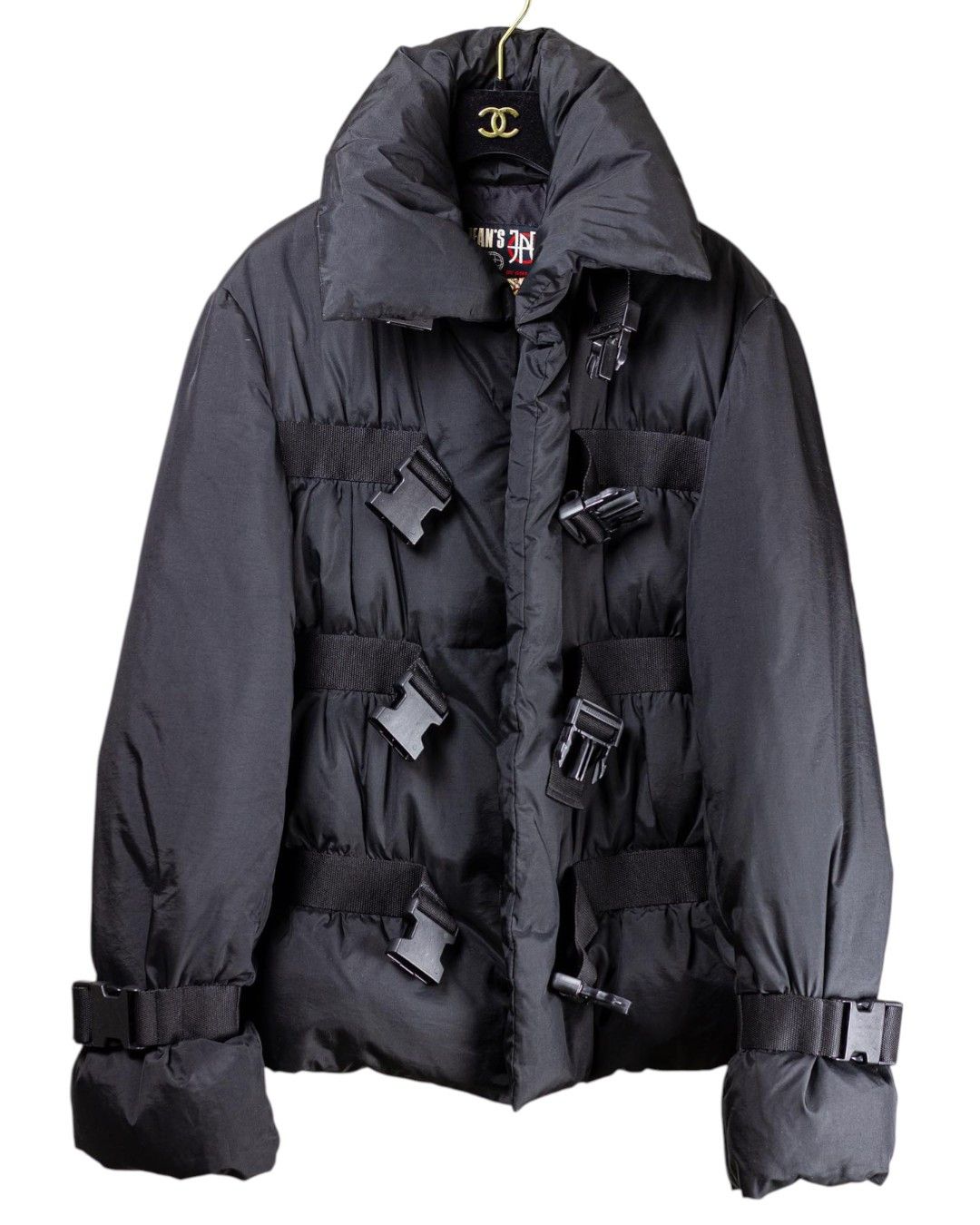Jean Paul Gaultier F/W 2003 RUNWAY GOOSE DOWN BONDAGE PUFFER JACKET Size M / US 6-8 / IT 42-44 - 6 Thumbnail