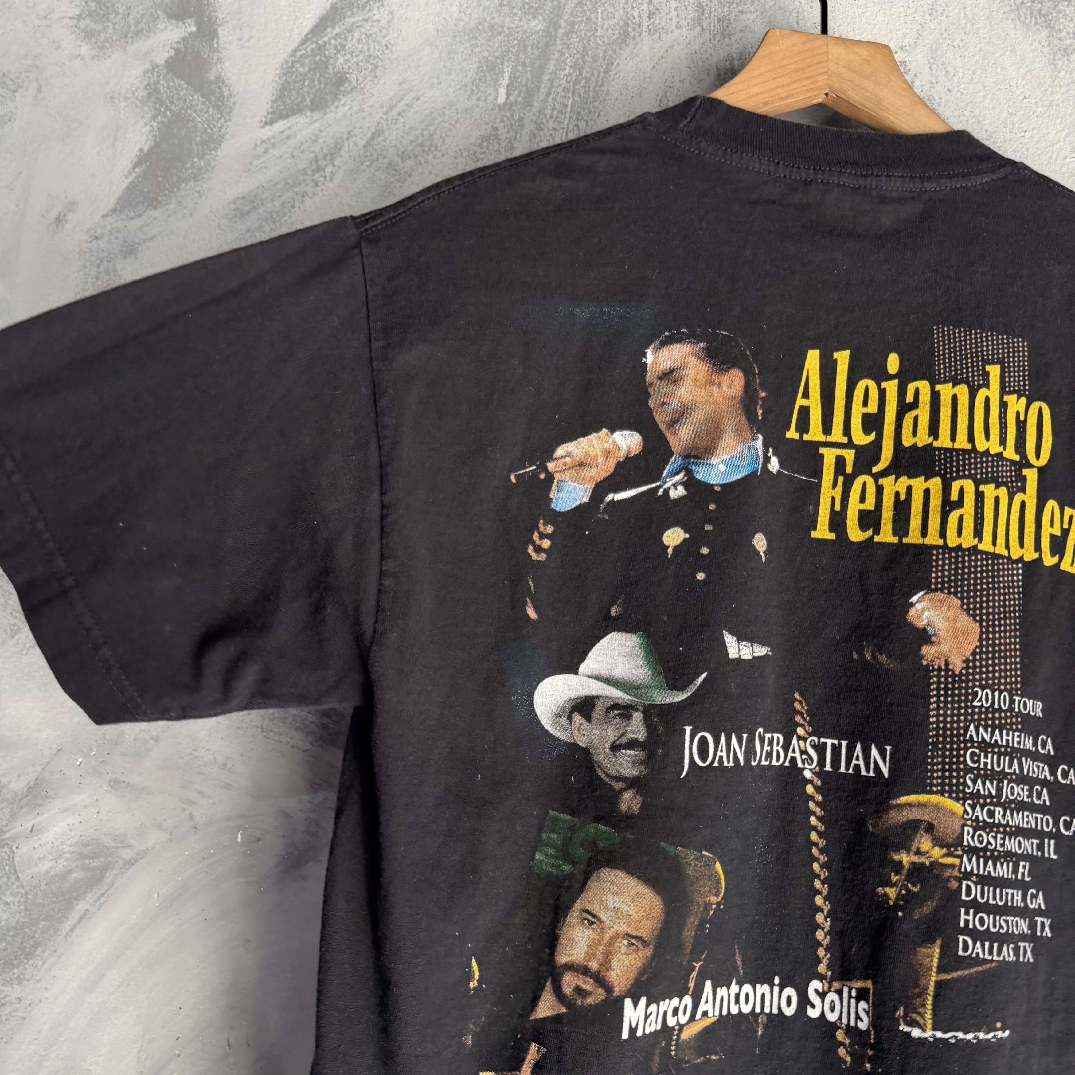 AAA Vtg Alejandro Fernandez T Shirt M Solis J Sebastian Size US M / EU 48-50 / 2 - 6 Thumbnail