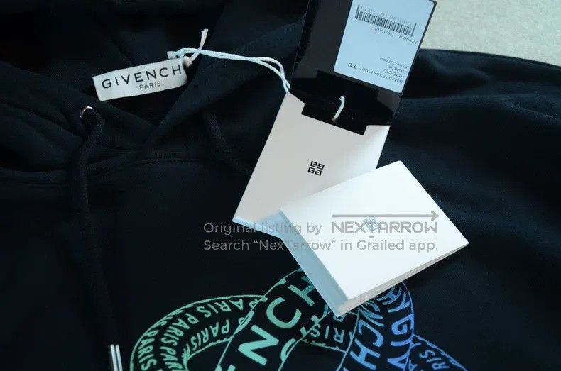 Givenchy Givenchy Eternal ring black hooded hoodie Size US XS / EU 42 / 0 - 5 Thumbnail