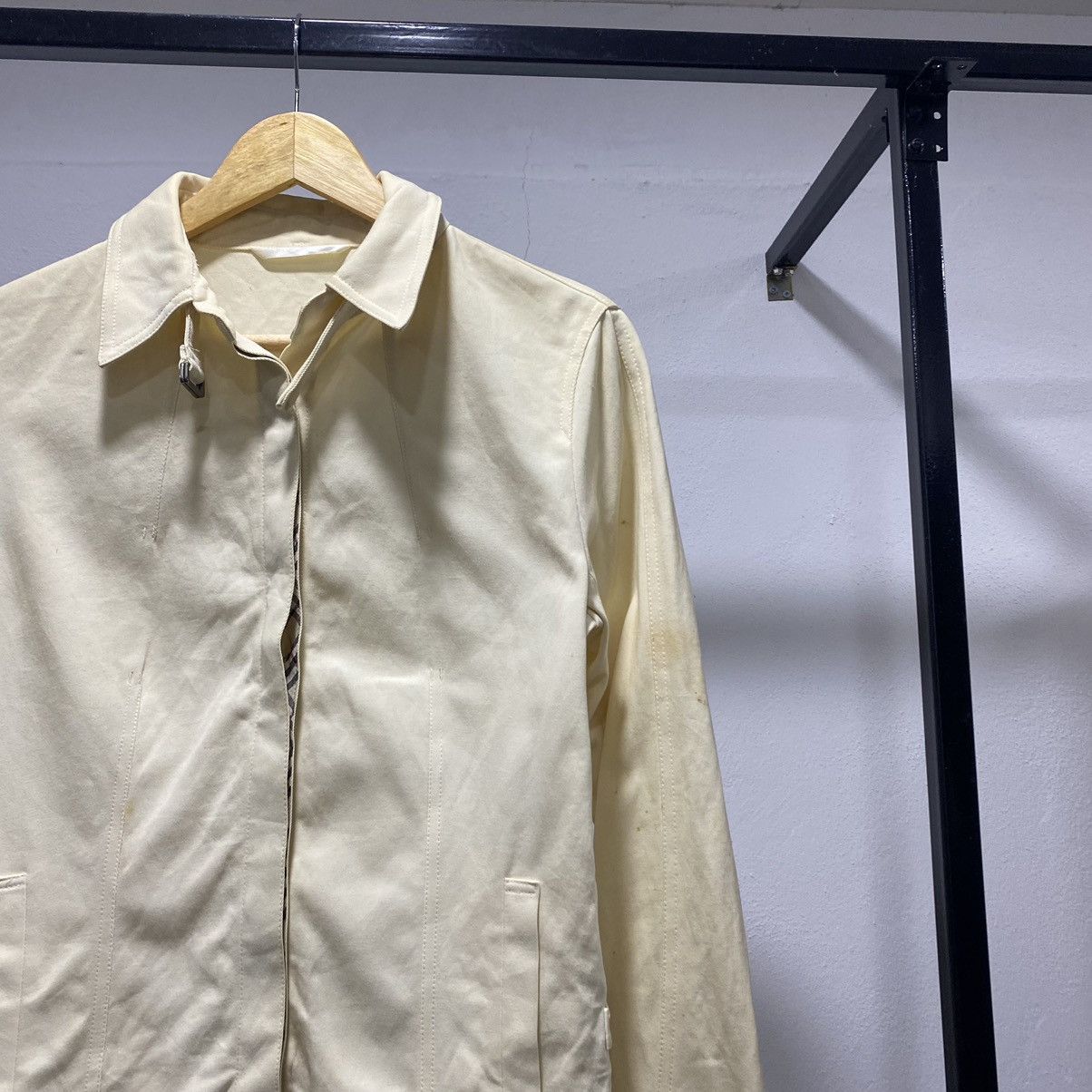 Burberry × Designer Designer🔥 Burberry Jacket Novacheck Dirty Size M / US 6-8 / IT 42-44 - 2 Thumbnail