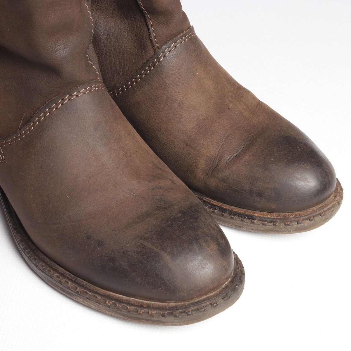 A.S.98 AS 98 A.S.98 Airstep Brown Leather Boots Shoes Avantgarde Size US 6 / IT 36 - 8 Thumbnail