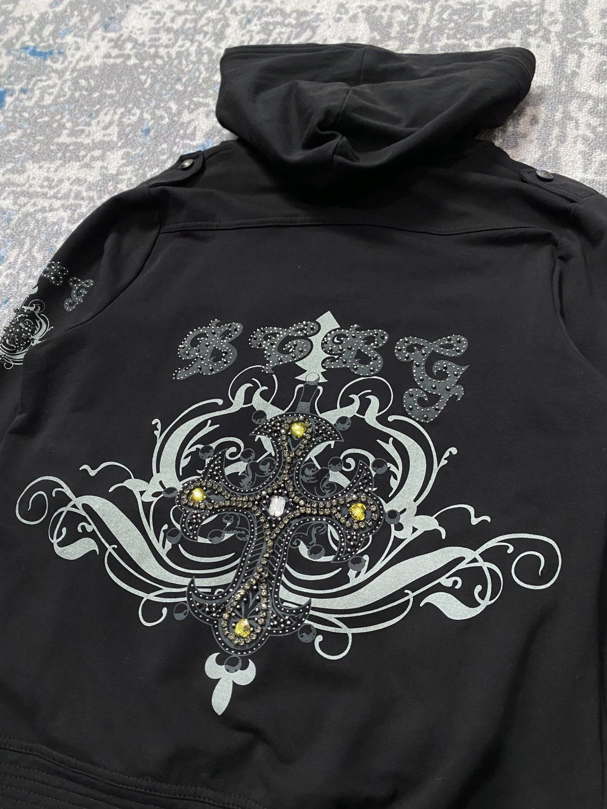 Hysteric Glamour Japanes Bcbg maxazria napoleon Croos Hoodie Size US L / EU 52-54 / 3 - 5 Thumbnail