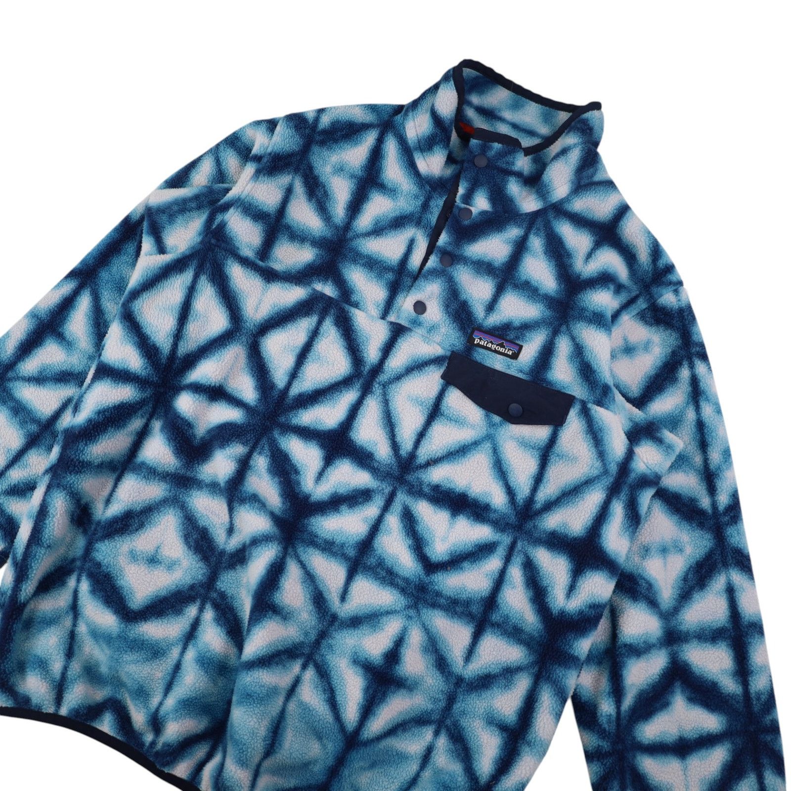 Patagonia Patagonia Syncilla Snow Flake Snap T Fleece Sweatshirt Size L / US 10 / IT 46 - 2 Thumbnail