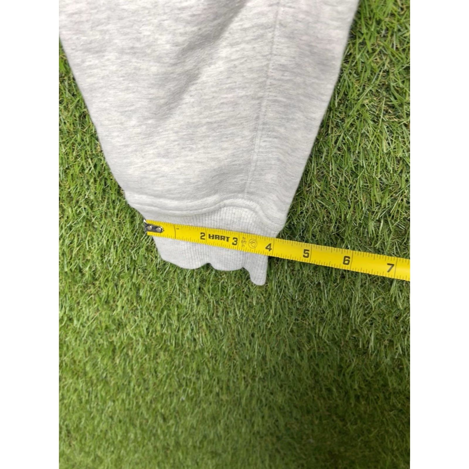 Lululemon Lululemon Pants Womens 6 Warm Down II Jogger 7/8 Cotton Terry Gray Tapered Gym Size 28" / US 6 / IT 42 - 3 Thumbnail