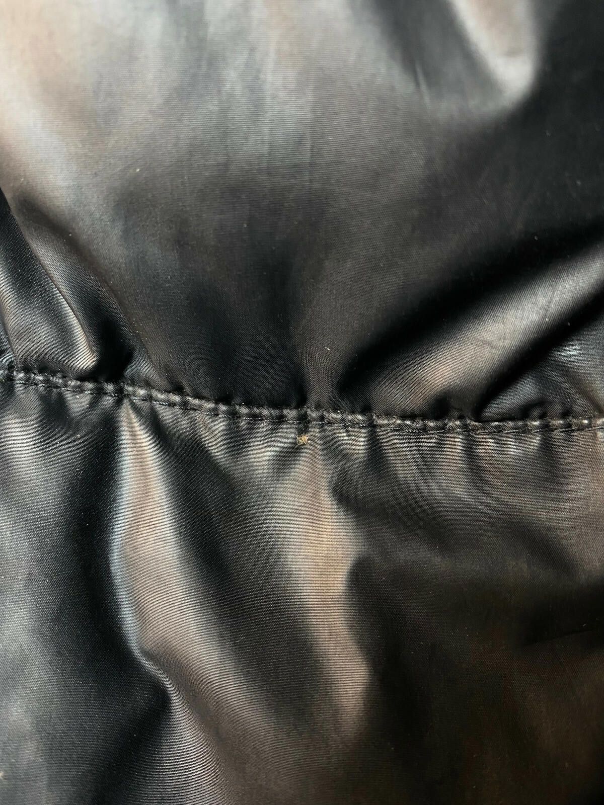 Designer Karem Millen Black Button Down Quilted Puffer Jacket Size 10 Size L / US 10 / IT 46 - 4 Thumbnail