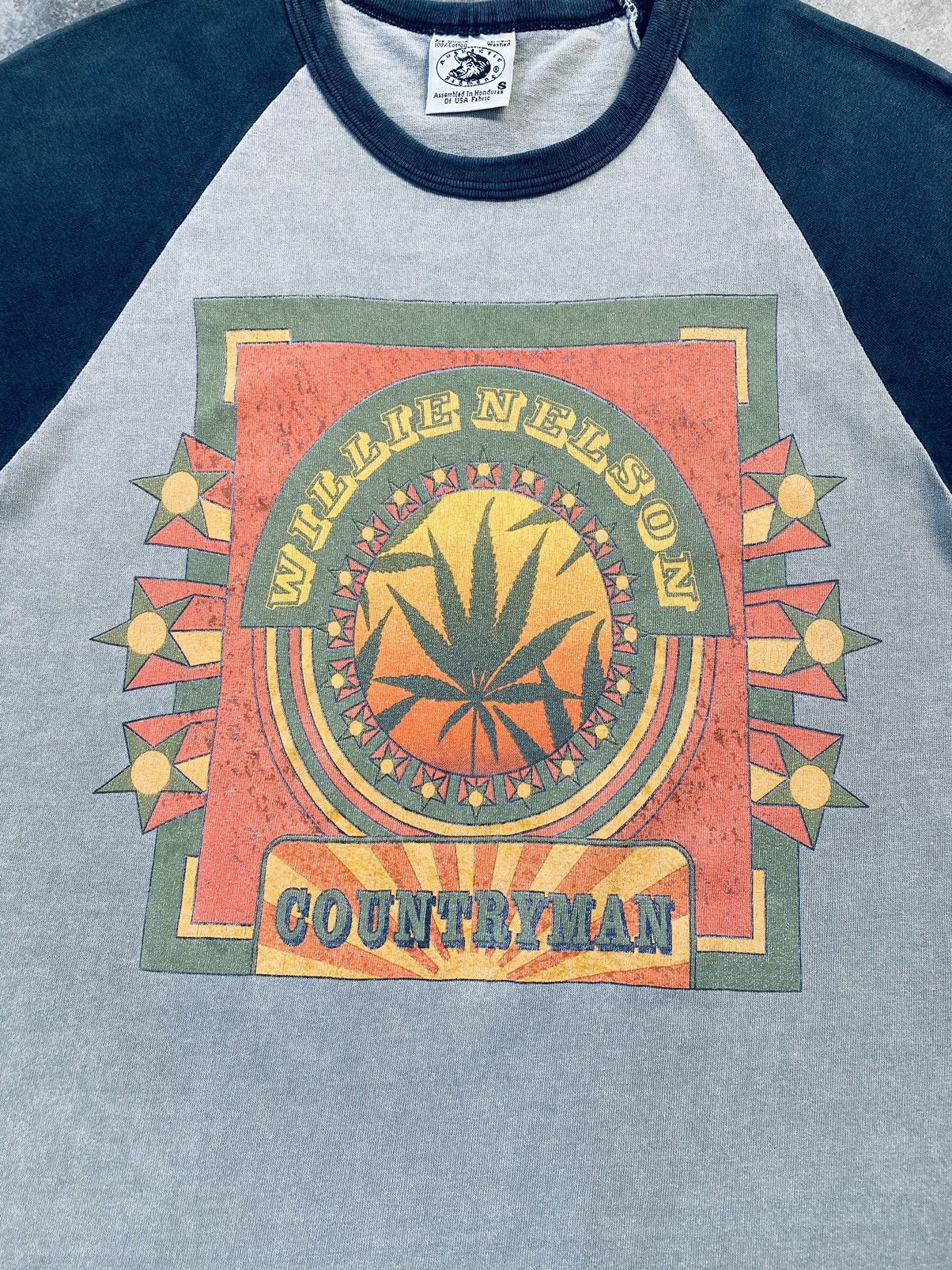 Band Tees Vintage Willie Nelson Band Cannabis Distressed Tees Size US M / EU 48-50 / 2 - 3 Thumbnail