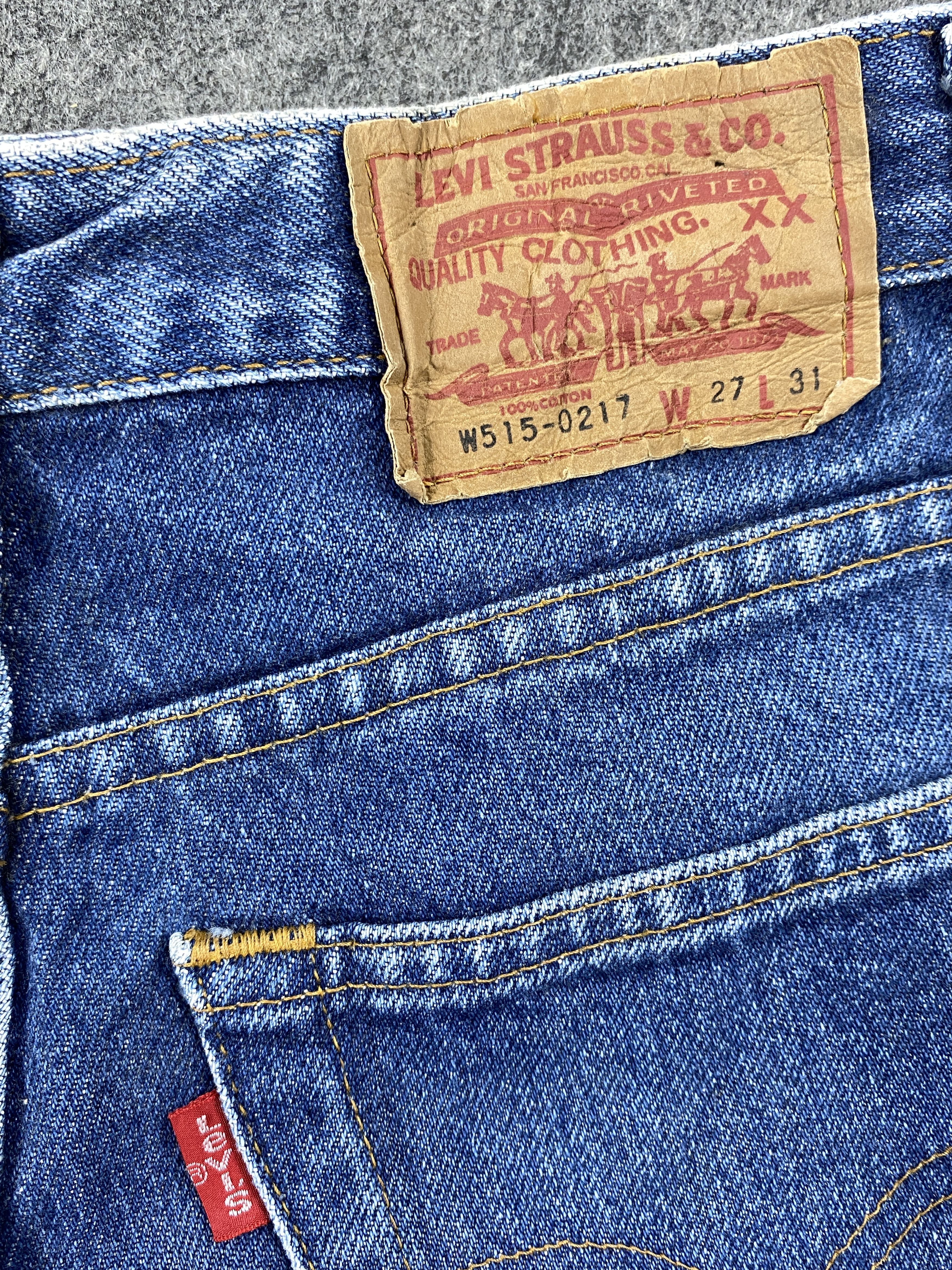 Levi's Distressed Blue Vintage Levi's 515 22x27 Denim -JN1439 Size US 26 / EU 42 - 10 Thumbnail