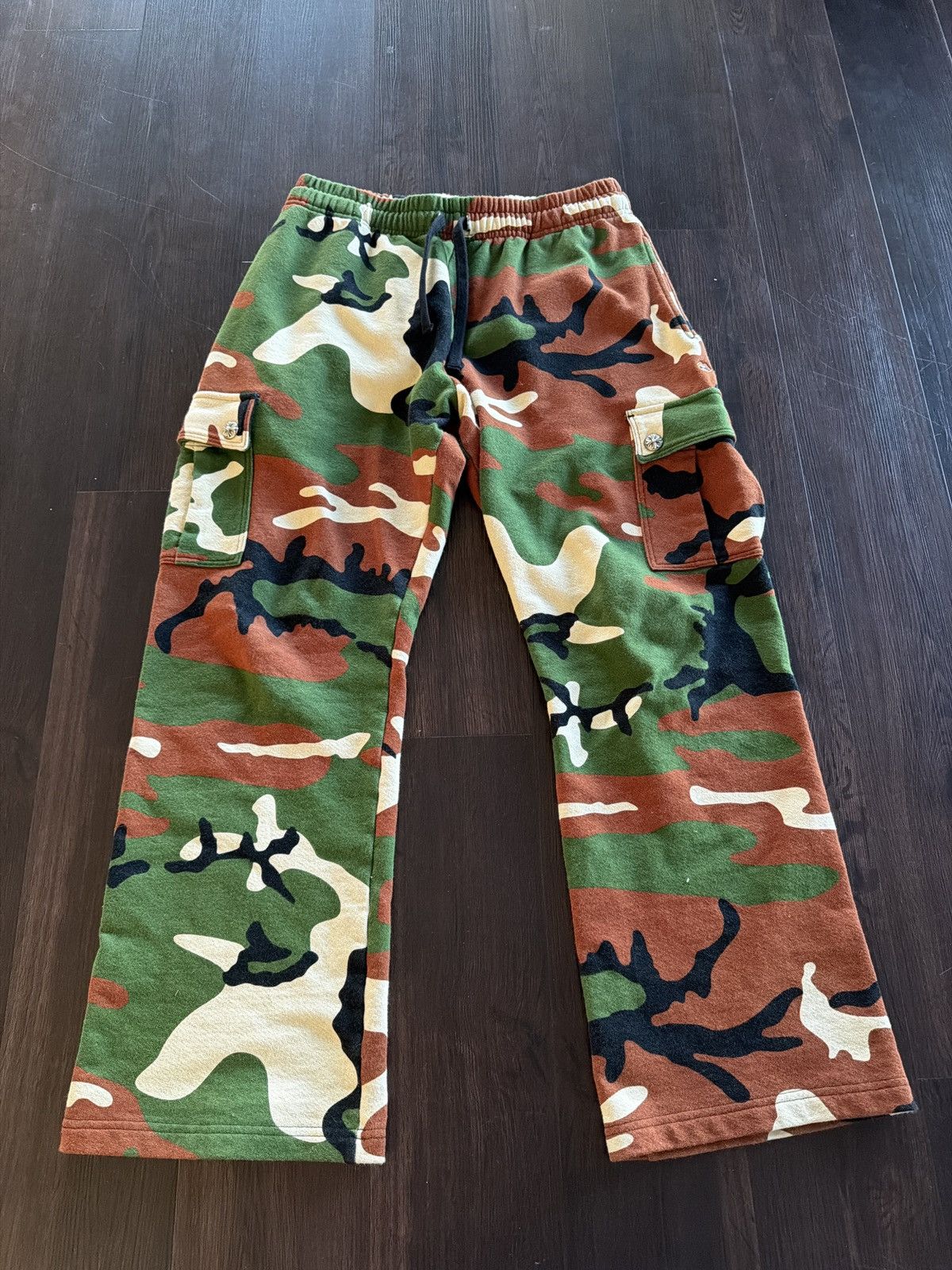 Chrome Hearts Chrome Hearts Matty Boy Camo Cargo Sweatpants Size US 36 / EU 52 - 1 Thumbnail