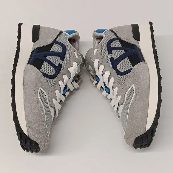 Valentino Valentino VLogo Pace Ash Gray Low Top Sneakers - EU44 US11 Size US 11 / EU 44 - 5 Thumbnail