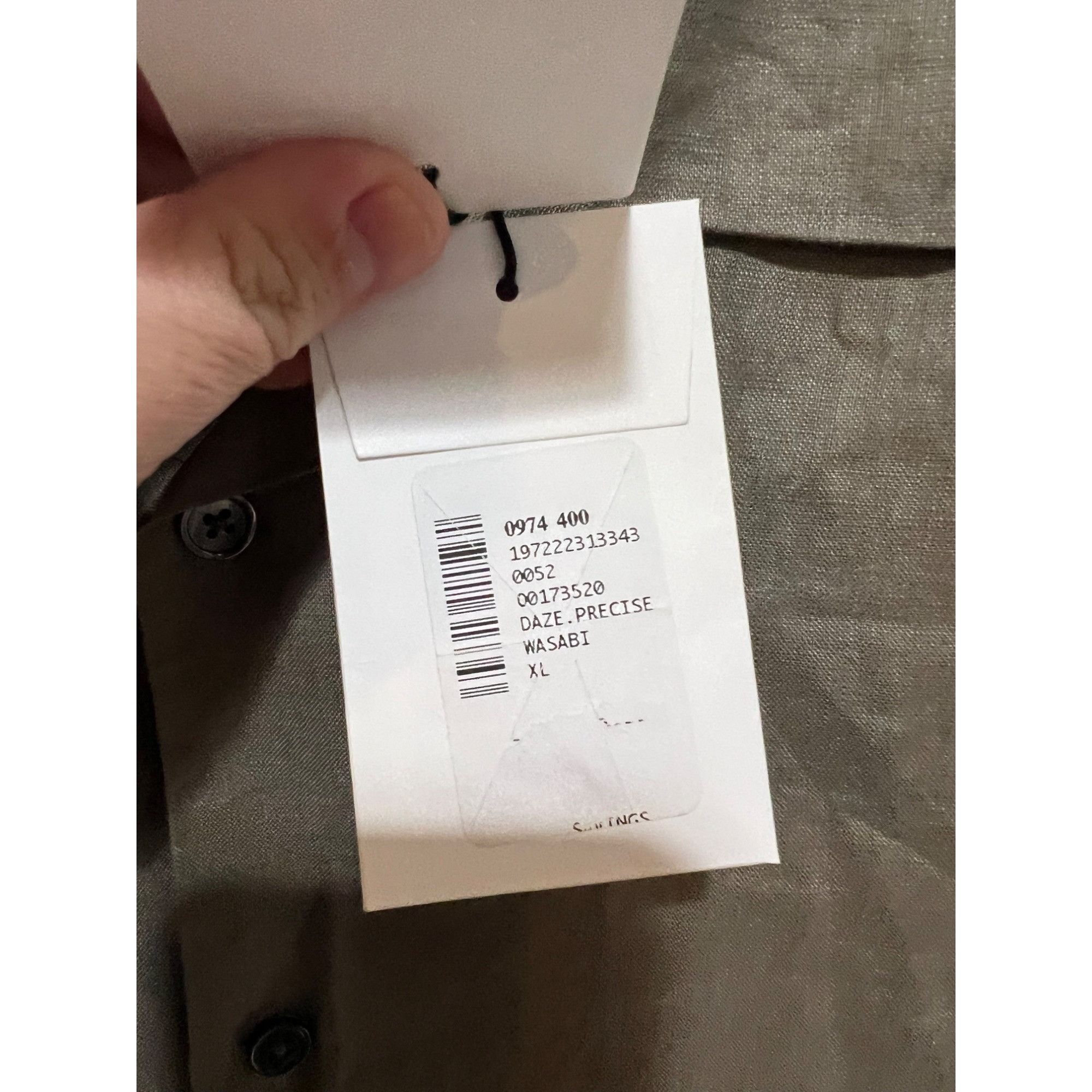 Theory Theory 100% Linen Short Sleeve Button Up Shirt NWT - Size XL Size US XL / EU 56 / 4 - 3 Thumbnail