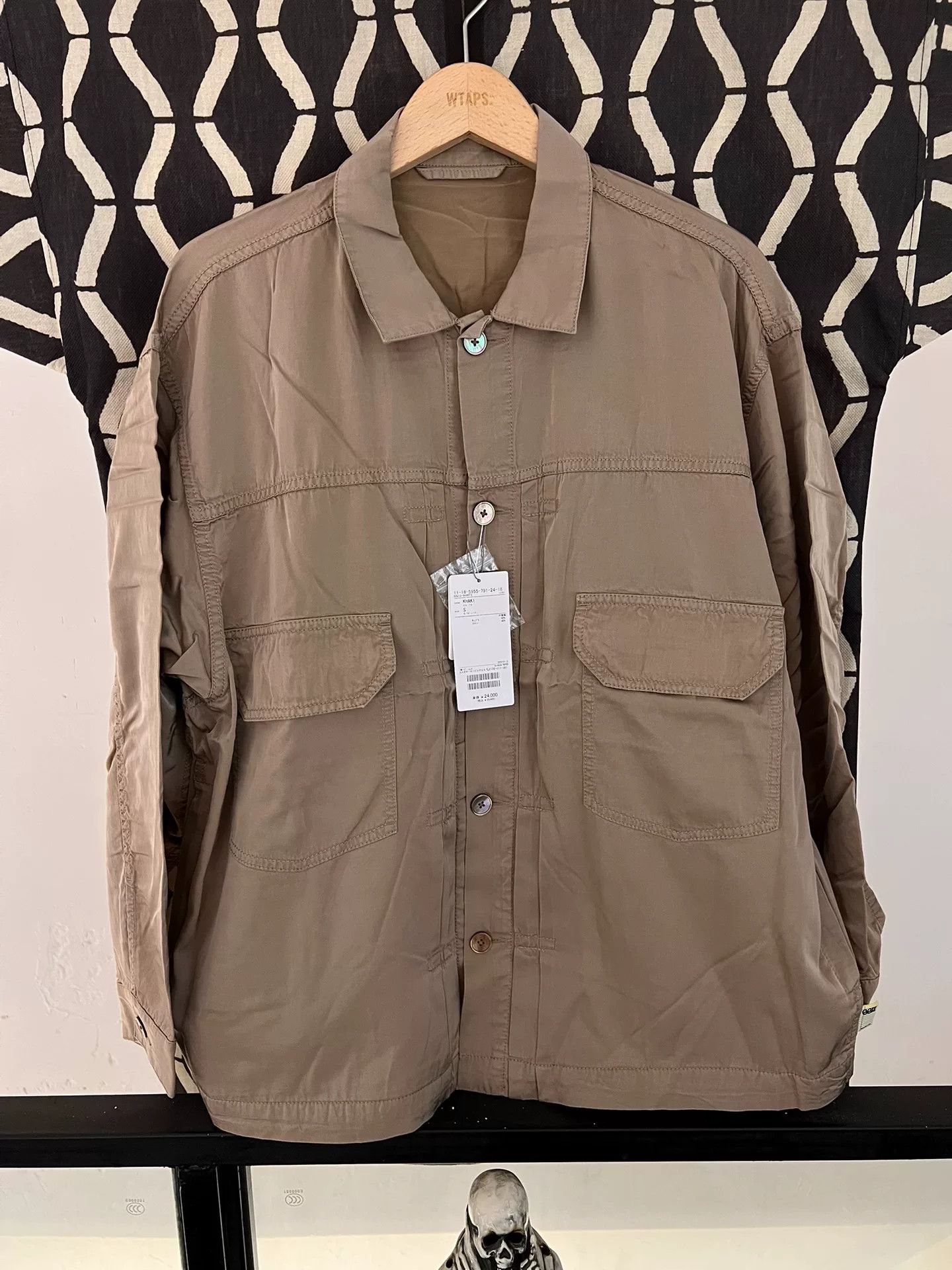 Beams Japan beams ssz g-shirt outwear in khaki Size US S / EU 44-46 / 1 - 1 Thumbnail
