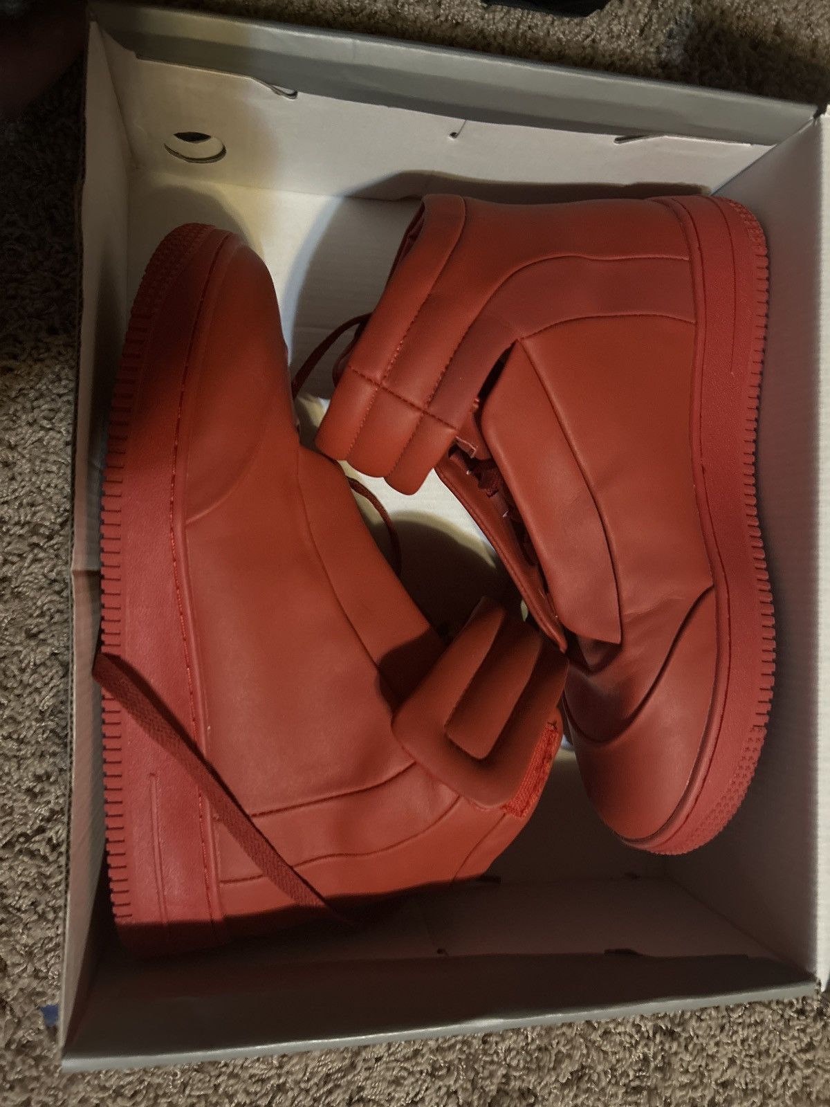 Grimykids Future Af high top red Size US 8.5 / EU 41-42 - 1 Thumbnail