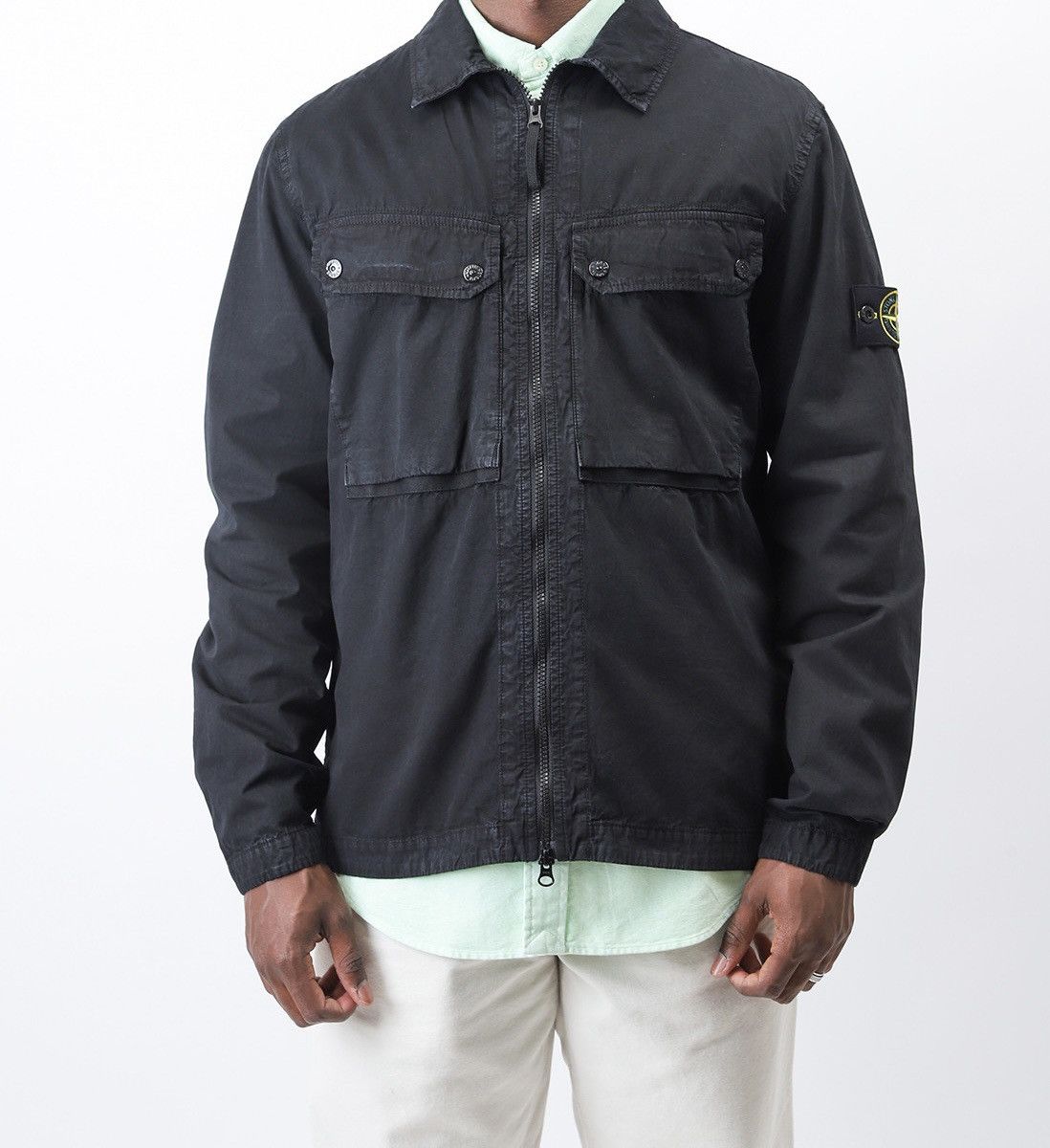 Stone Island Stone Island Zip-Up Overshirt 102WN | Grailed
