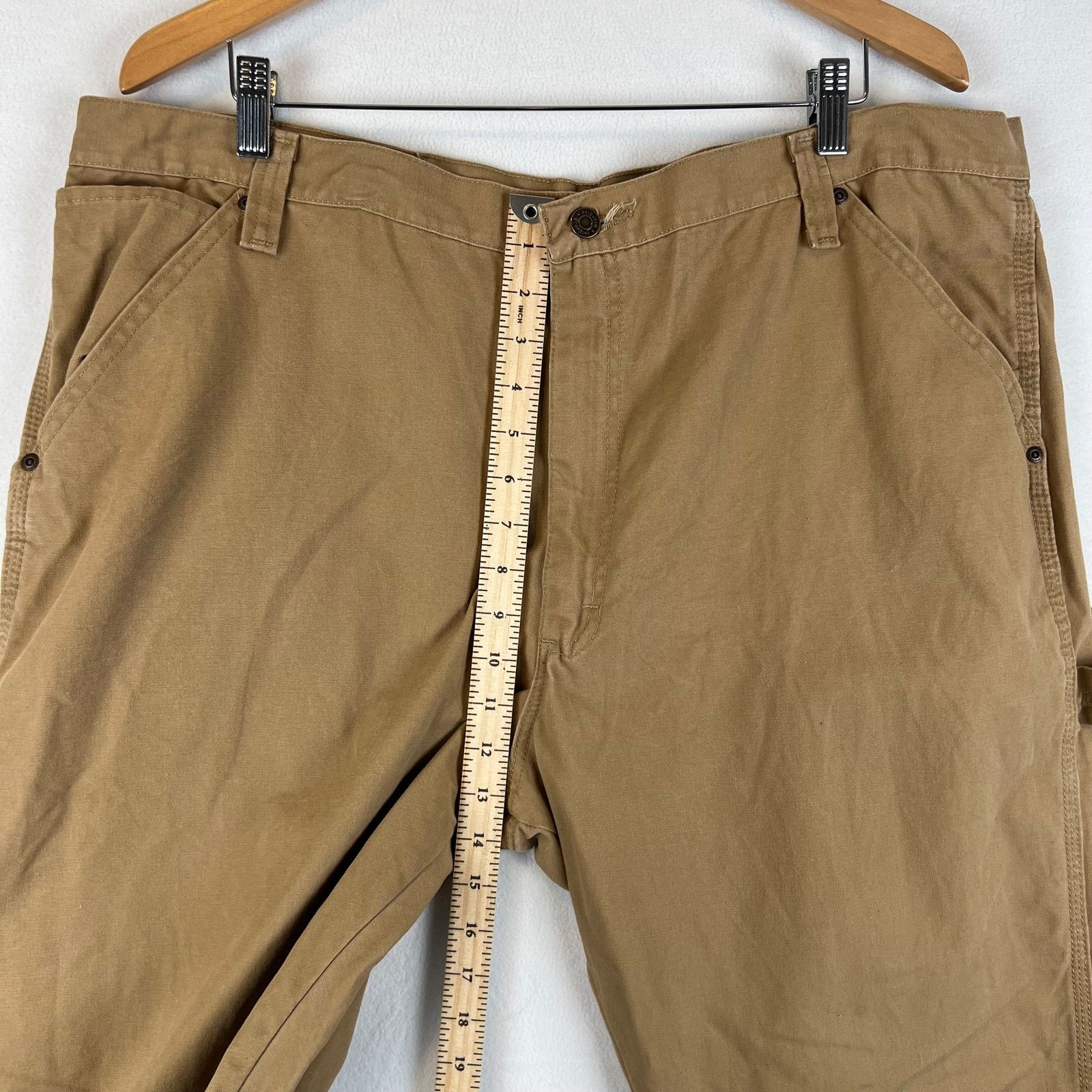 Wrangler Wrangler Pants Mens 42x32 Carpenter Utility Workwear Size US 42 / EU 58 - 7 Thumbnail