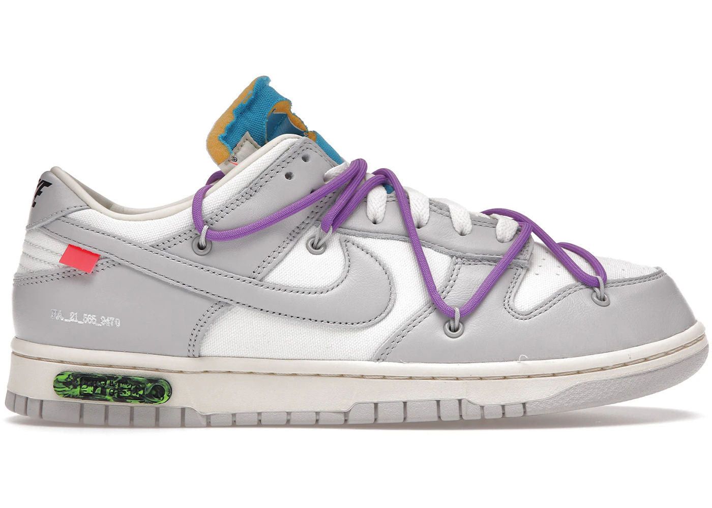 Nike Dunk Low Off-White Lot 47 Size US 9 / EU 42 - 1 Preview