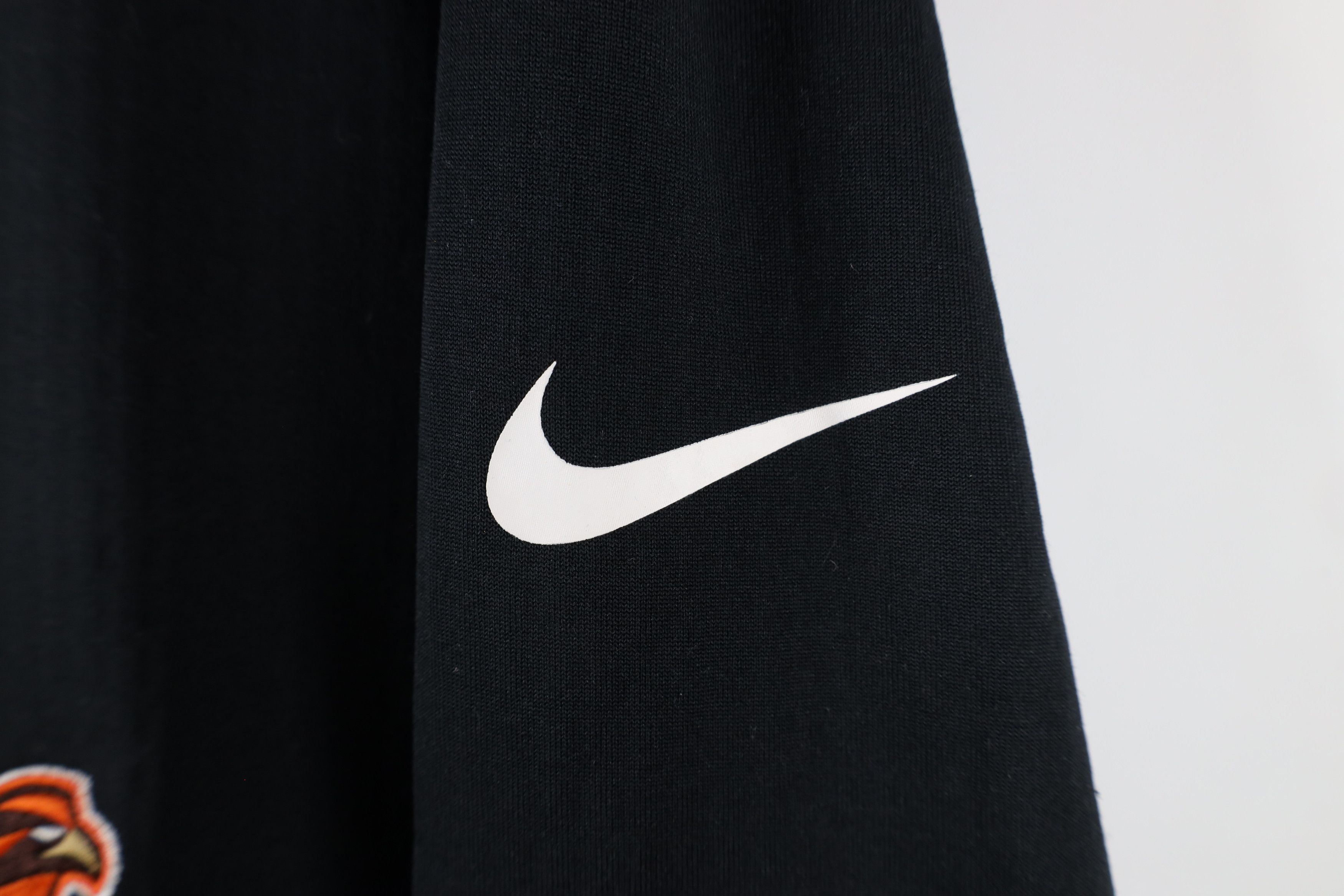 Nike × Vintage Nike Green State University Football Lined Sweatshirt Size US XL / EU 56 / 4 - 4 Thumbnail