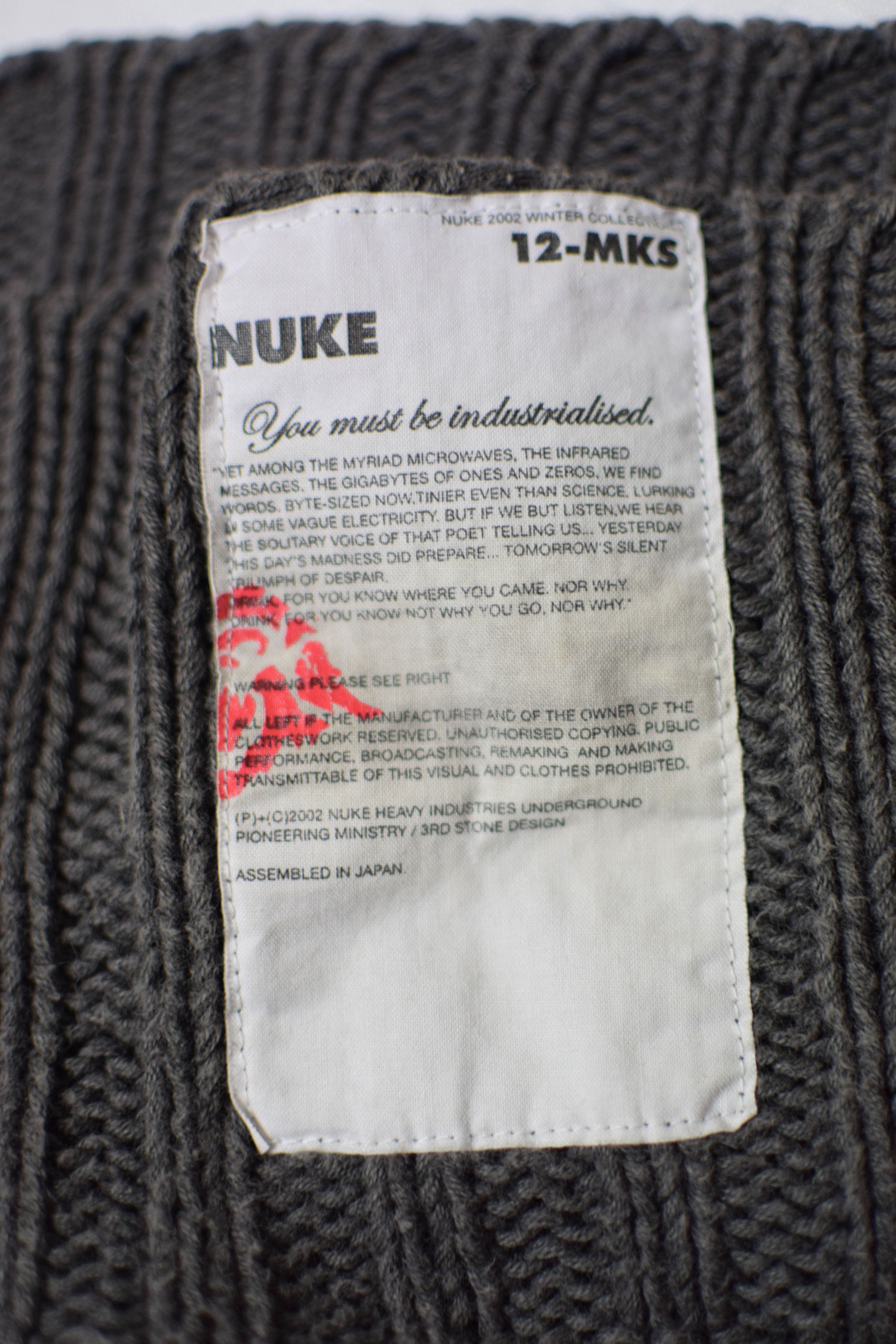 Julius NUKE AW02 Beanie Size ONE SIZE - 5 Thumbnail