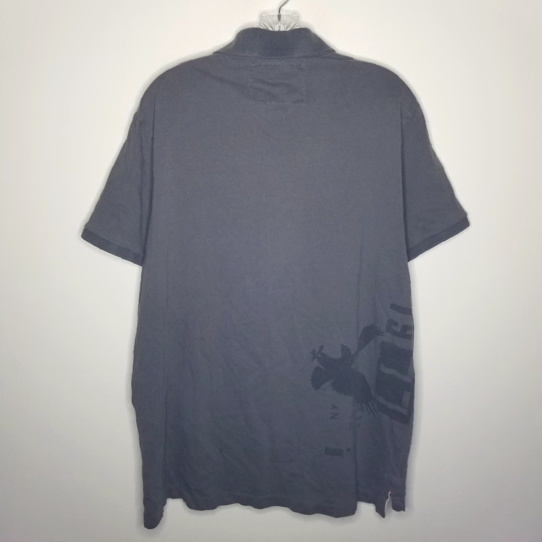 American Eagle Outfitters VINTAGE American Eagle Polo Short Sleeve 2XL Gray Mens American Size US XXL / EU 58 / 5 - 5 Thumbnail