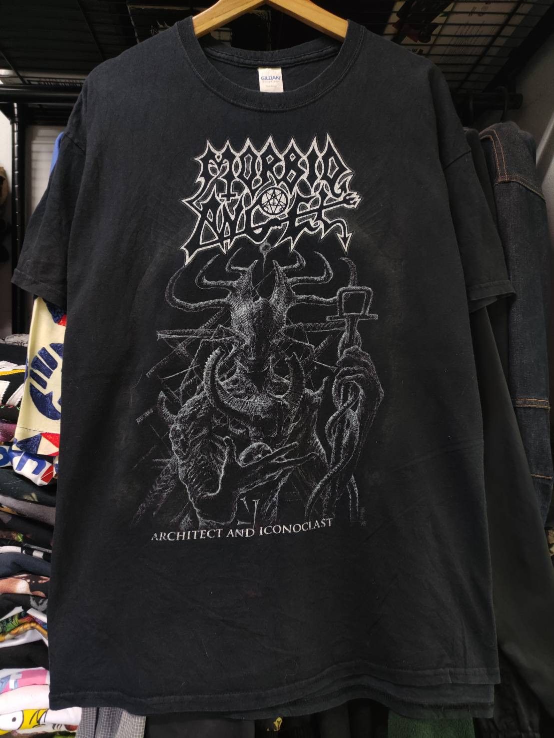 Band Tees Morbid Angel "Architect and Inconoclast" Single Promo Tour Size US XL / EU 56 / 4 - 3 Thumbnail