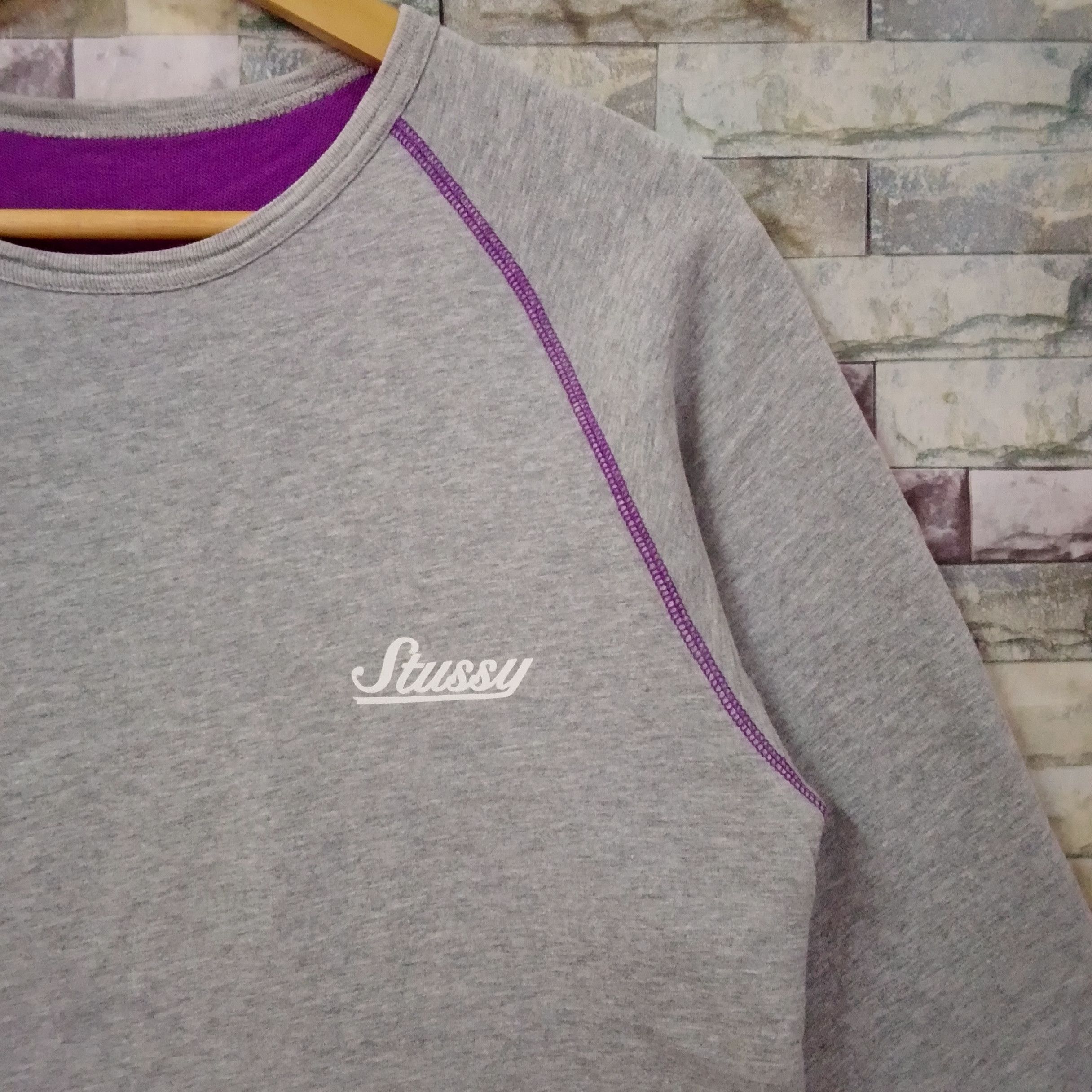 Stussy Stussy N.Y.L.T.L.A With Signature Double S Logo 3q Sweat Size S / US 4 / IT 40 - 6 Thumbnail
