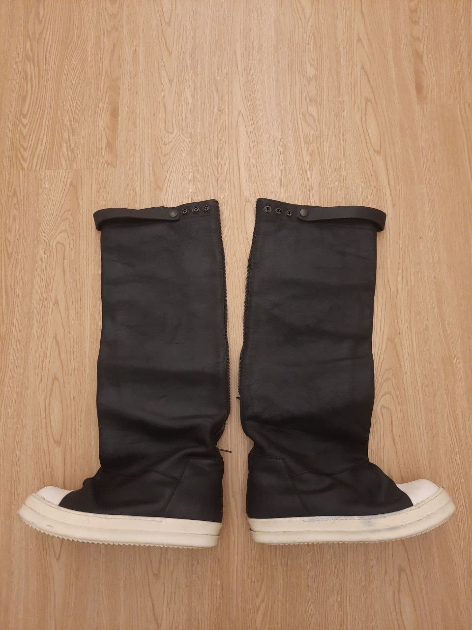 Rick Owens Elephant Boots Leather Mainline Size US 9.5 / EU 42-43 - 2 Thumbnail