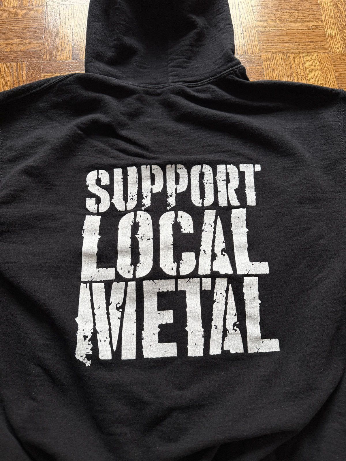 Vintage Ten Thousand Teeth Support Local Metal Band Hoodie Size US S / EU 44-46 / 1 - 6 Thumbnail