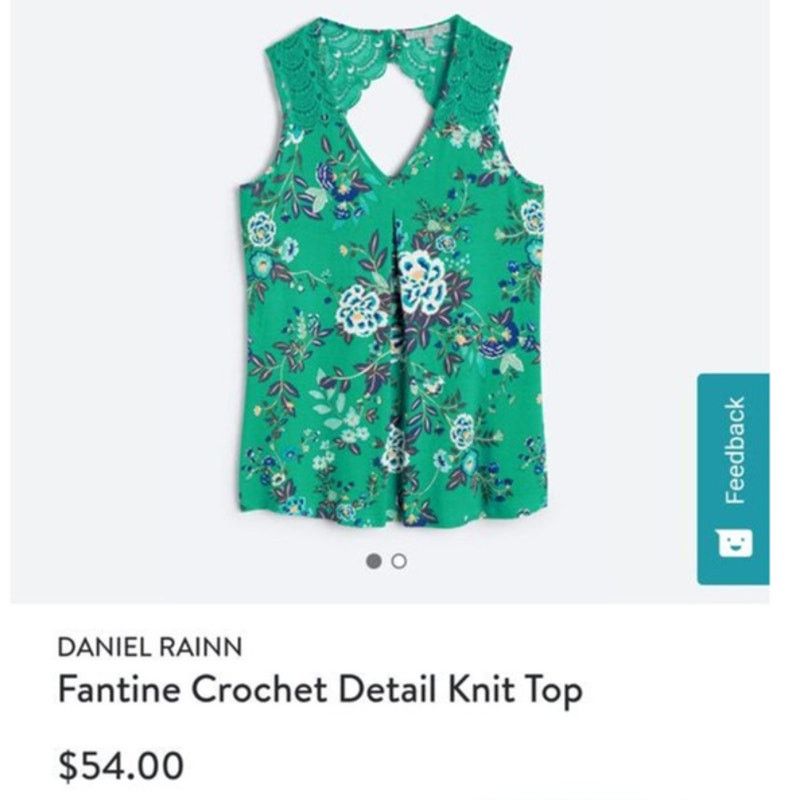 Other Fantine Crochet Detail Knit Top - Stitch Fix Open Back Size XXL / US 16-18 / IT 52-54 - 6 Thumbnail