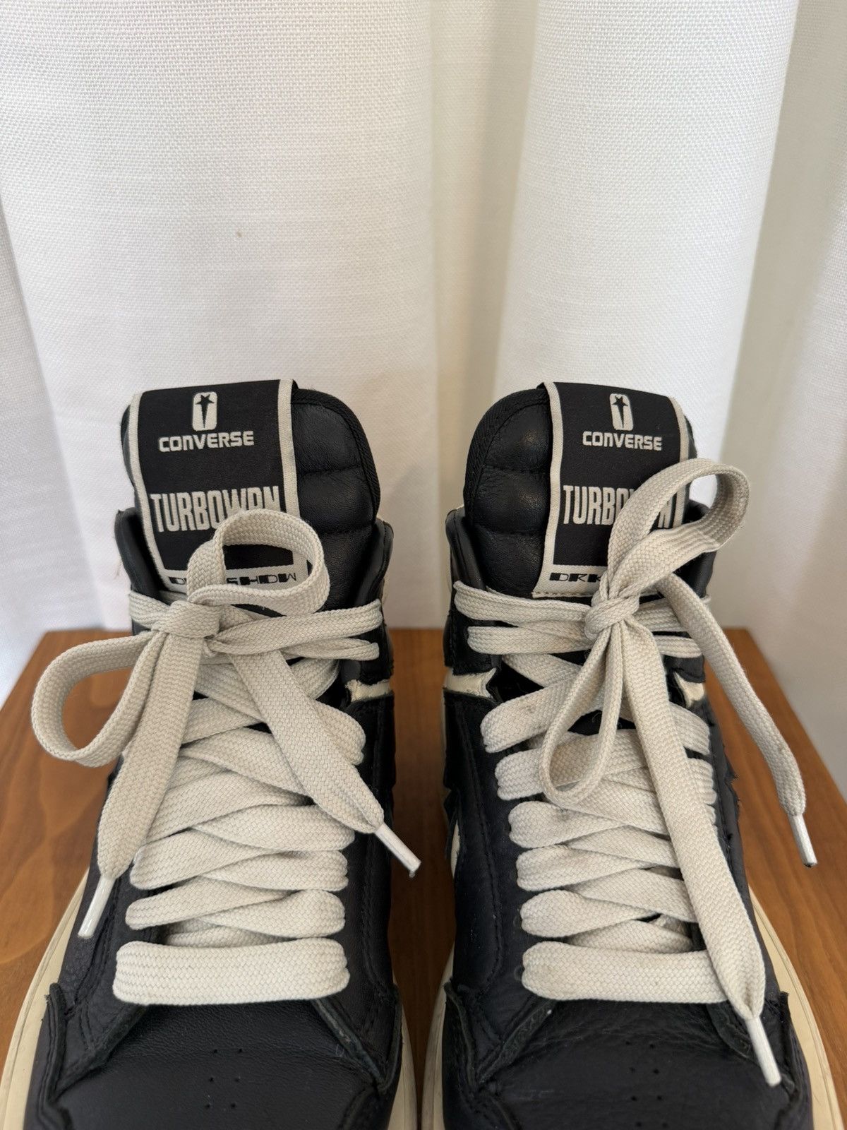 Rick Owens Drkshdw Converse Rick Owens x DRKSHDW TURBOWPN Size US 6.5 / IT 36.5 - 8 Thumbnail