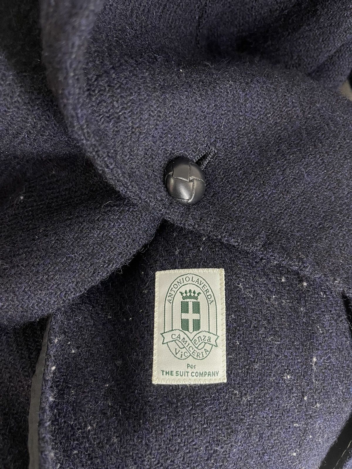 Harris Tweed VINTAGE HARRIS TWEED WOOL CHARCOAL THE SUIT COMPANY Size US M / EU 48-50 / 2 - 4 Thumbnail